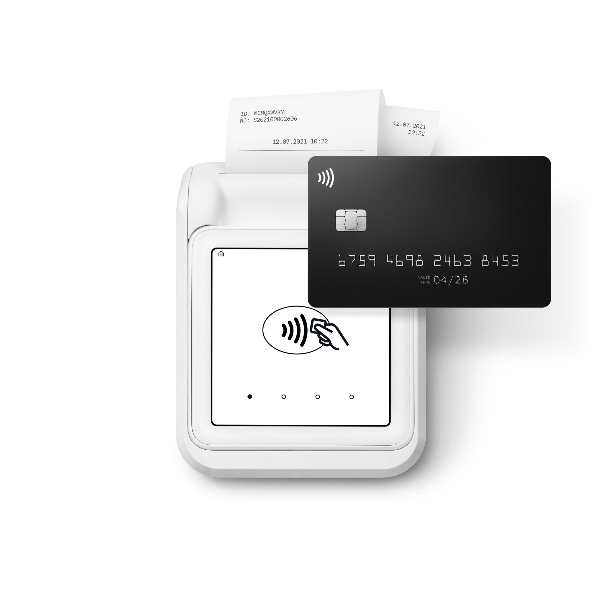 Voir la diapositive 4 : SUMUP Terminal de paiement Solo Lite Bundle - Blanc