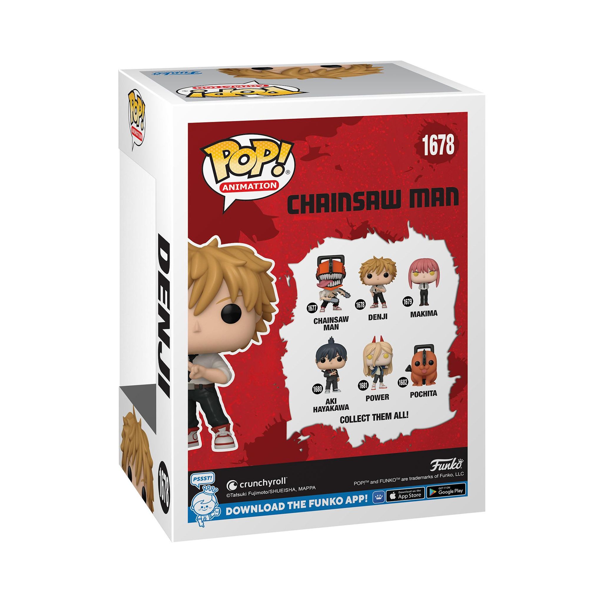 Voir la diapositive 3 : FUNKO Figurine Pop Chainsaw Man Denji