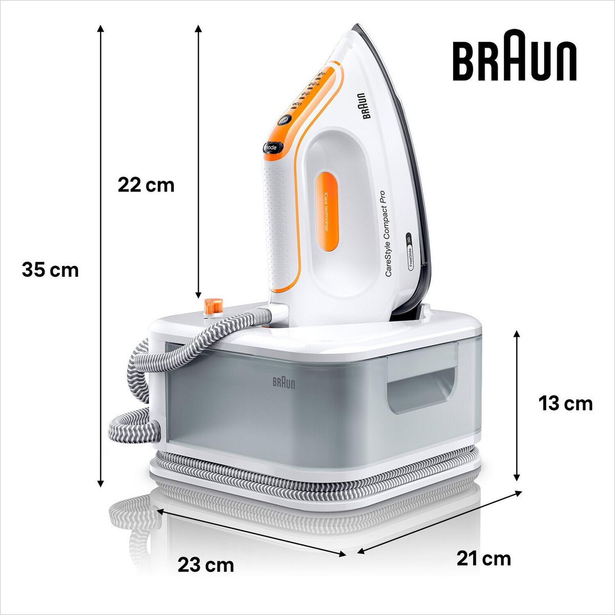 BRAUN Centrale vapeur IS2561WH - Blanc