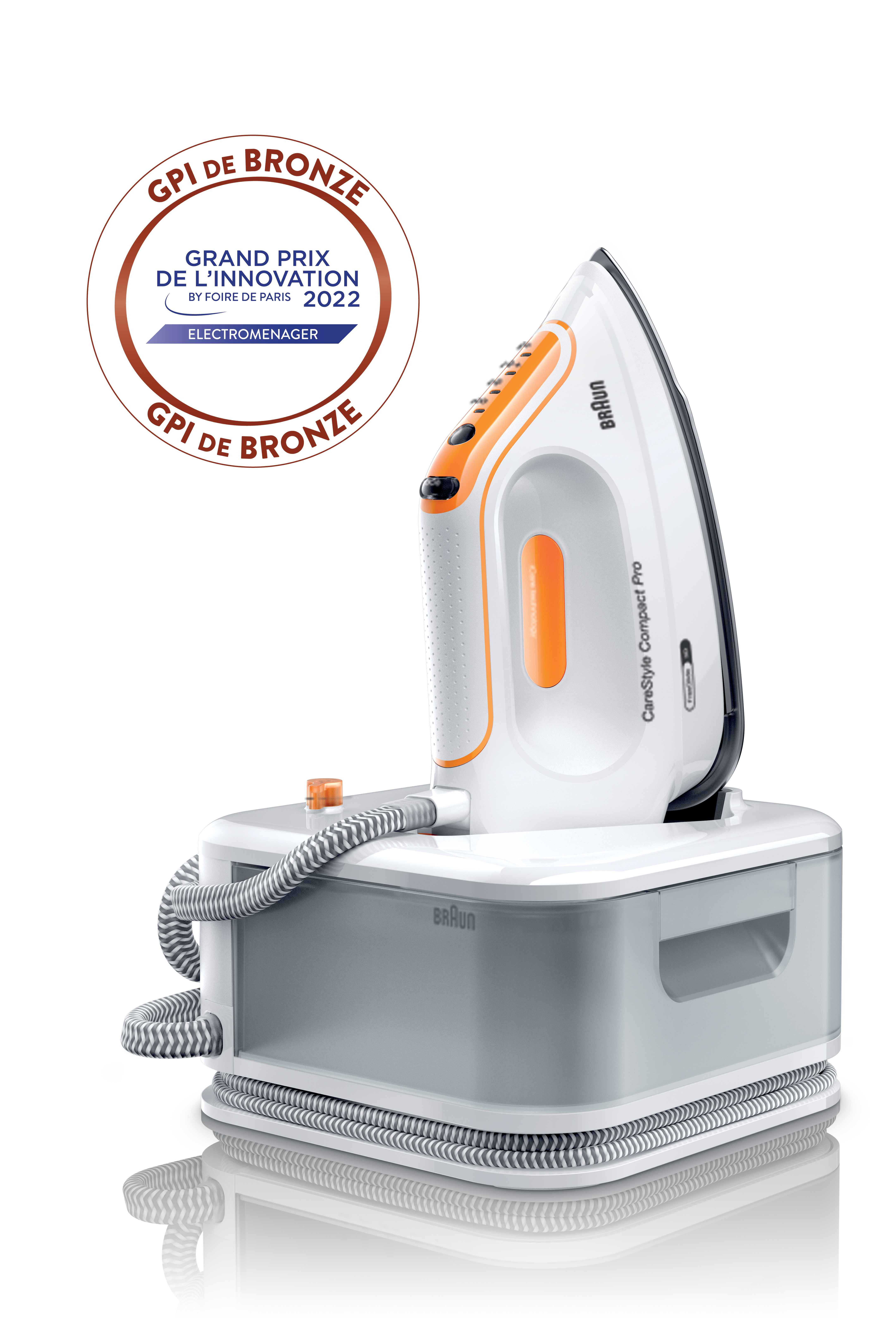 Voir la diapositive 4 : BRAUN Centrale vapeur IS2561WH - Blanc