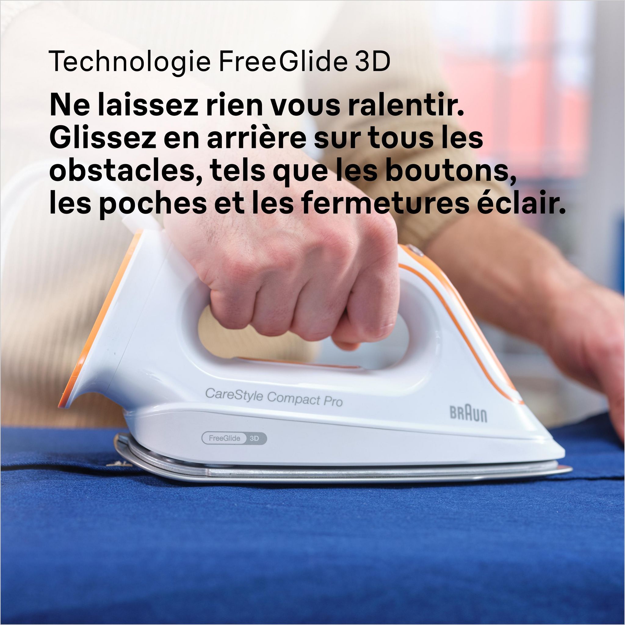 Voir la diapositive 8 : BRAUN Centrale vapeur IS2561WH - Blanc