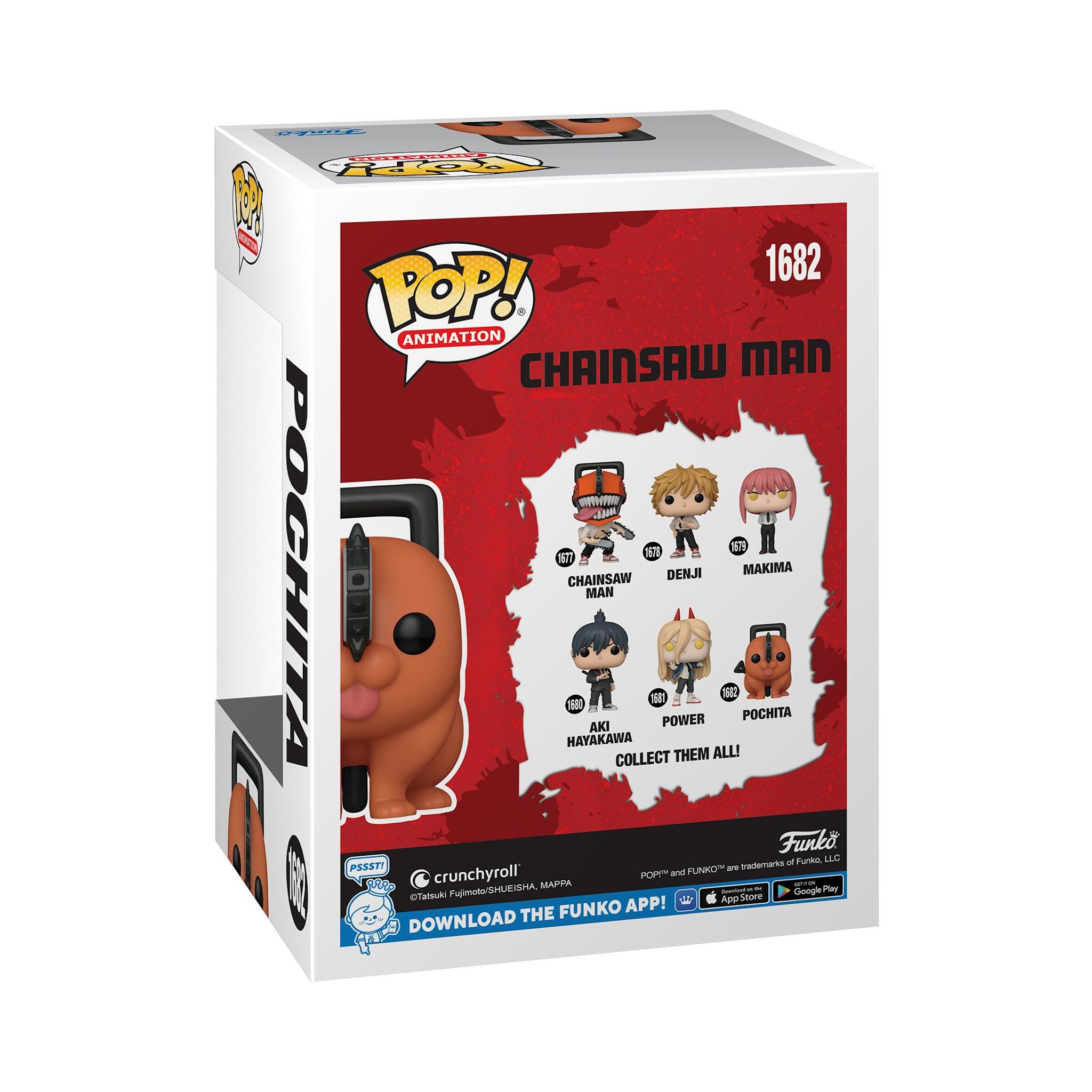 Voir la diapositive 3 : FUNKO Figurine Pop Chainsaw Man Pochita