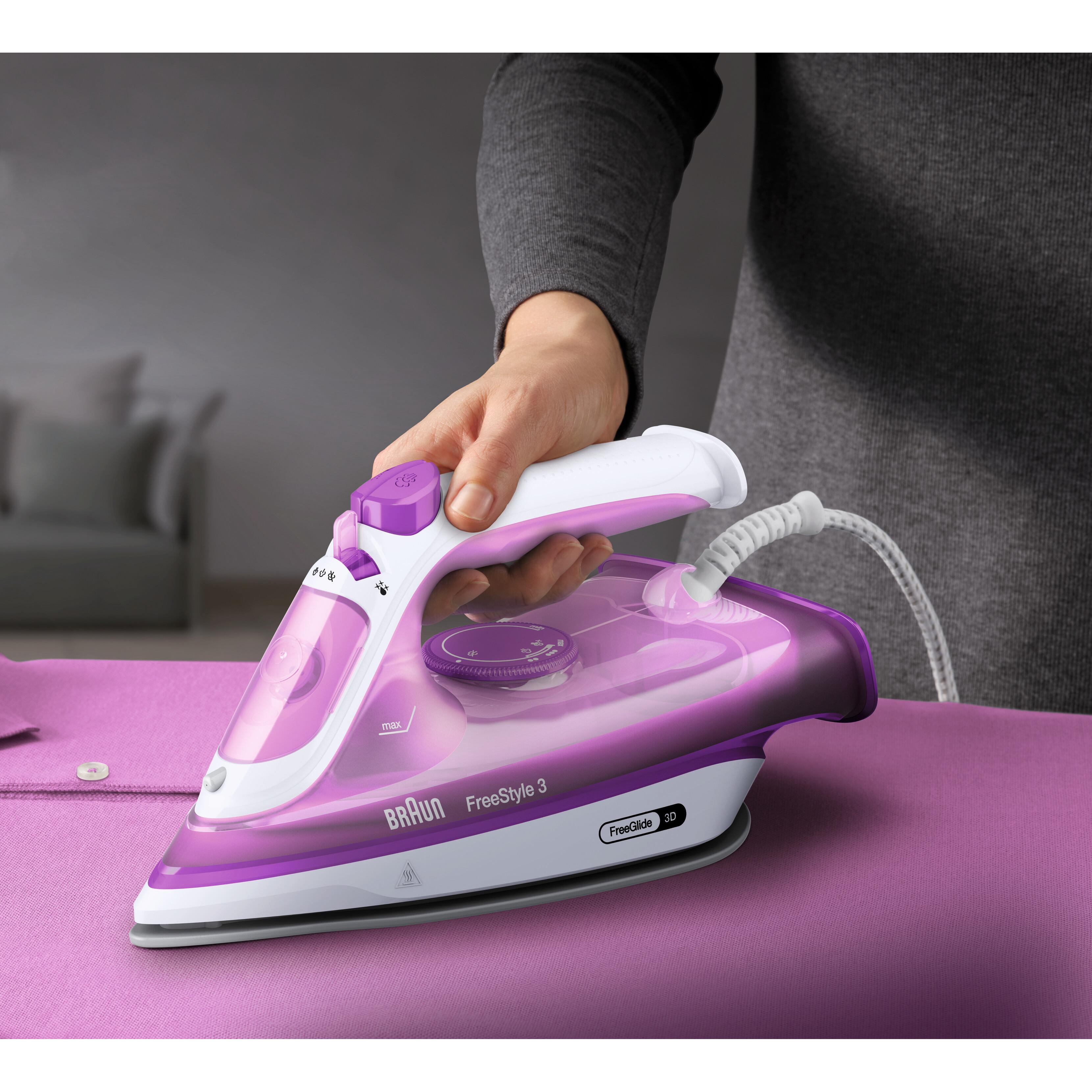 Voir la diapositive 3 : BRAUN Fer à repasser FI3124PU - Violet
