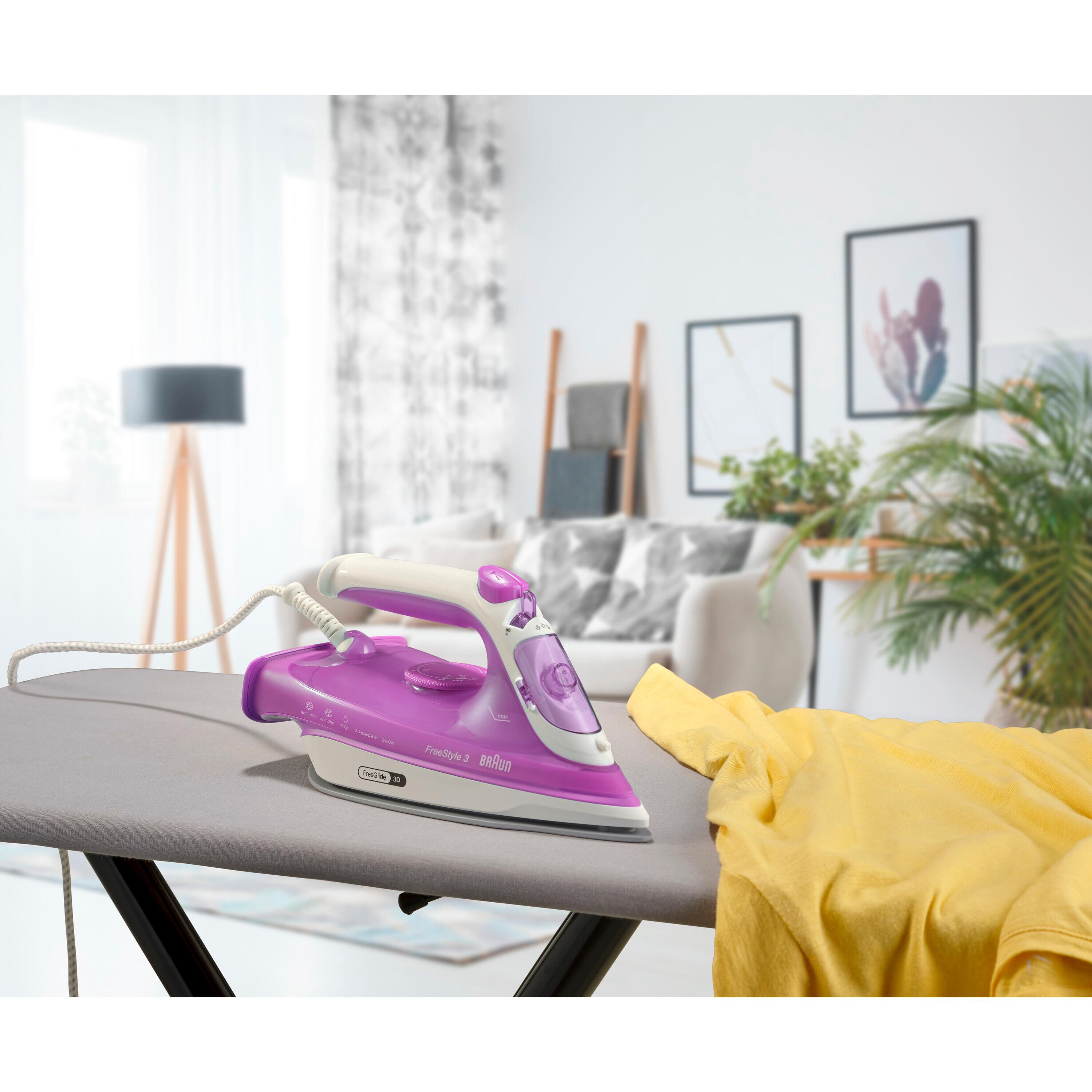 Voir la diapositive 4 : BRAUN Fer à repasser FI3124PU - Violet