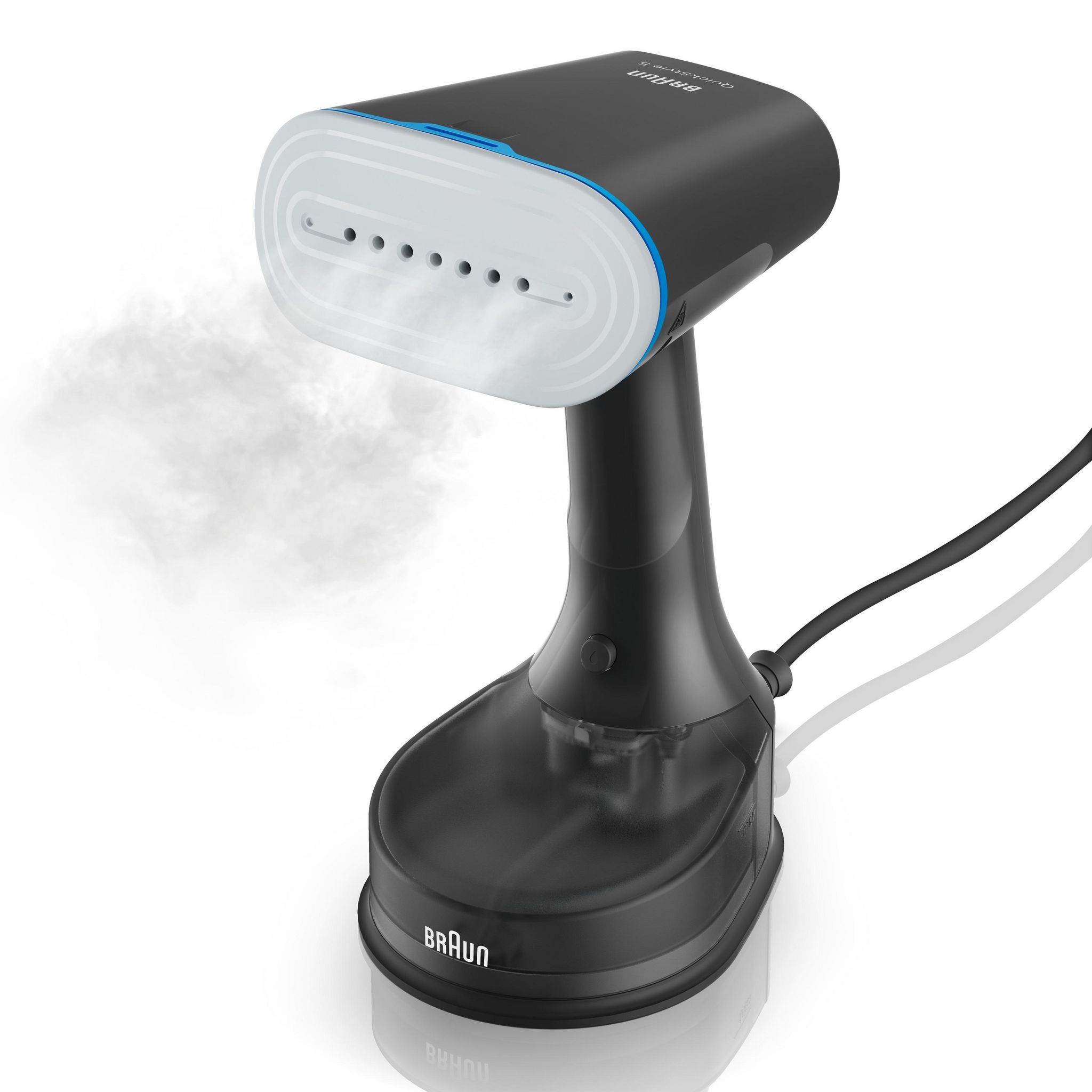 Voir la diapositive 2 : BRAUN Défroisseur vertical GS5031BL - Noir