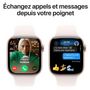 Voir la diapositive 3 : APPLE Montre connectée Watch10 46MM Alu - Or Rose et Blanc