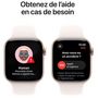Voir la diapositive 5 : APPLE Montre connectée Watch10 46MM Alu - Or Rose et Blanc