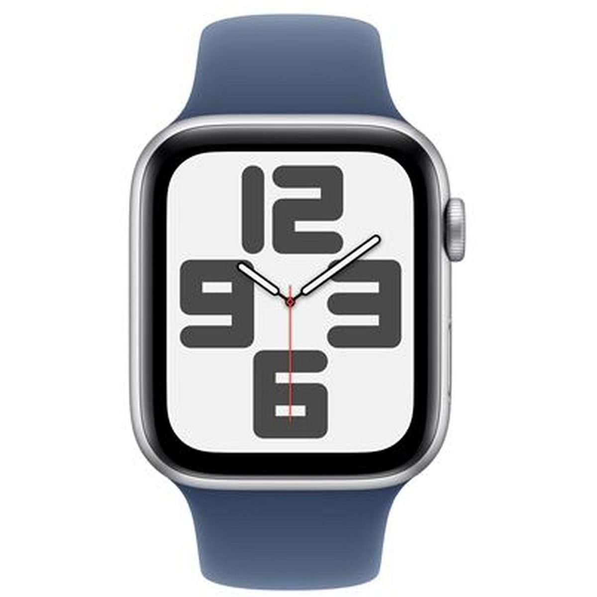 APPLE Montre Connectée Watch SE 2024 44MM Alu - Argent et Bleu