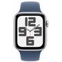 Voir la diapositive 2 : APPLE Montre Connectée Watch SE 2024 44MM Alu - Argent et Bleu