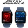 Voir la diapositive 4 : APPLE Montre Connectée Watch SE 2024 44MM Alu - Argent et Bleu