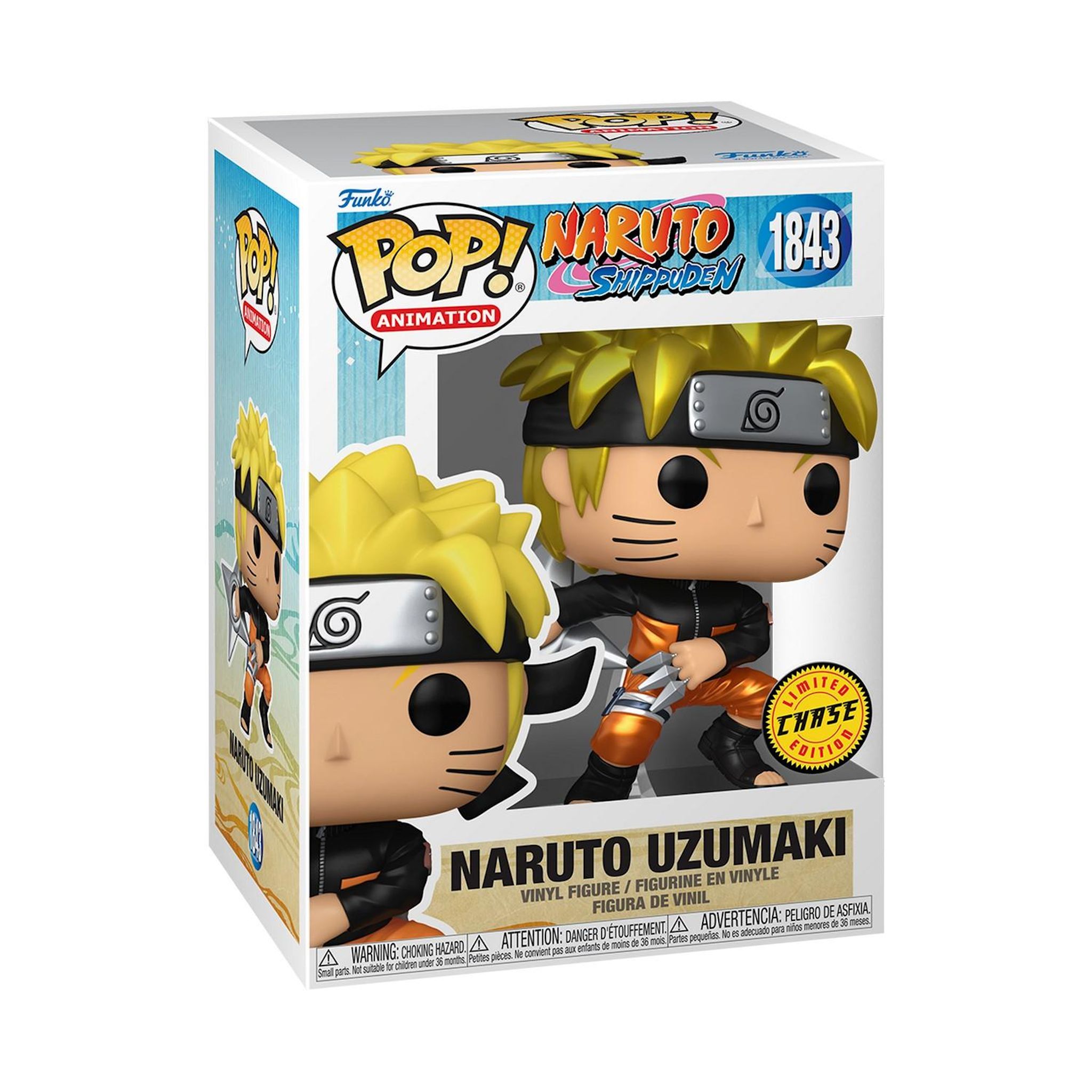 Voir la diapositive 3 : FUNKO Figurine Pop Naruto Shippuden Naruto Uzumaki with Chase