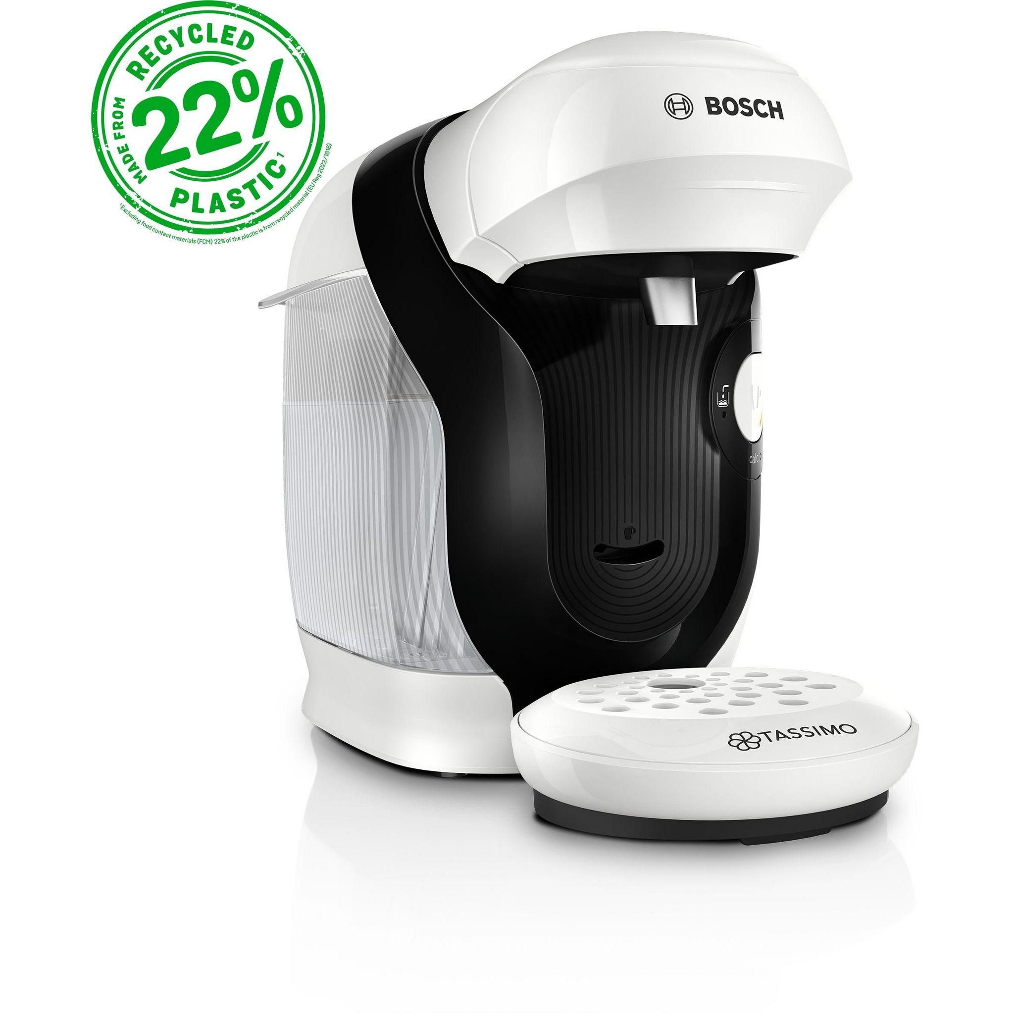 Voir la diapositive 3 : BOSCH Machine a café multi boisson TAS114E - Blanc