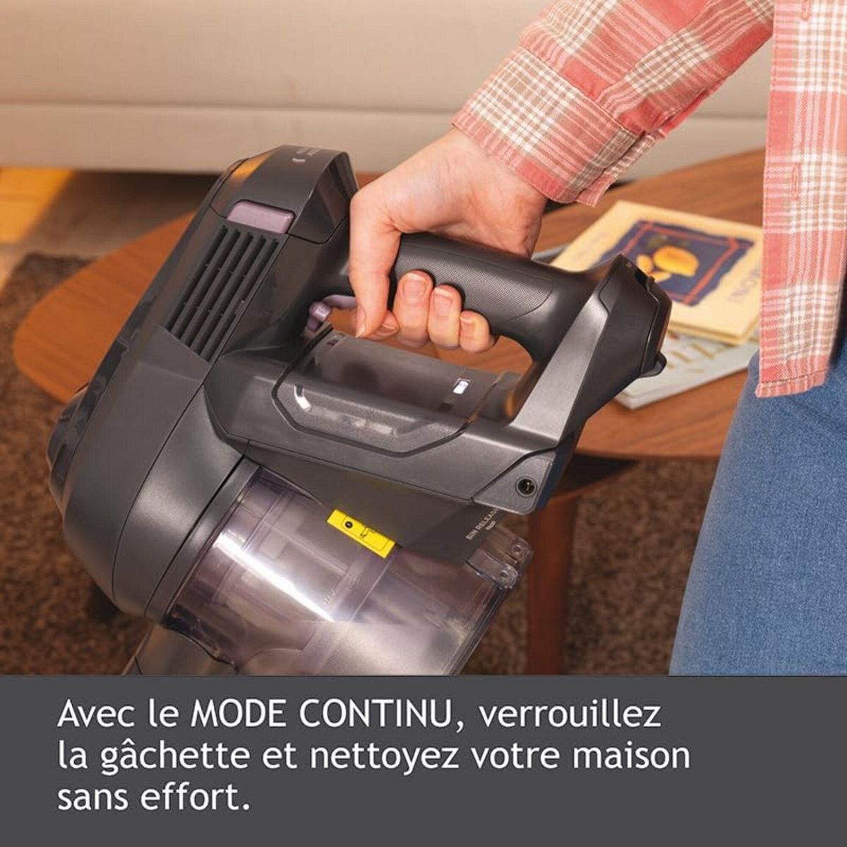 HOOVER Aspirateur balai HF103X - Gris