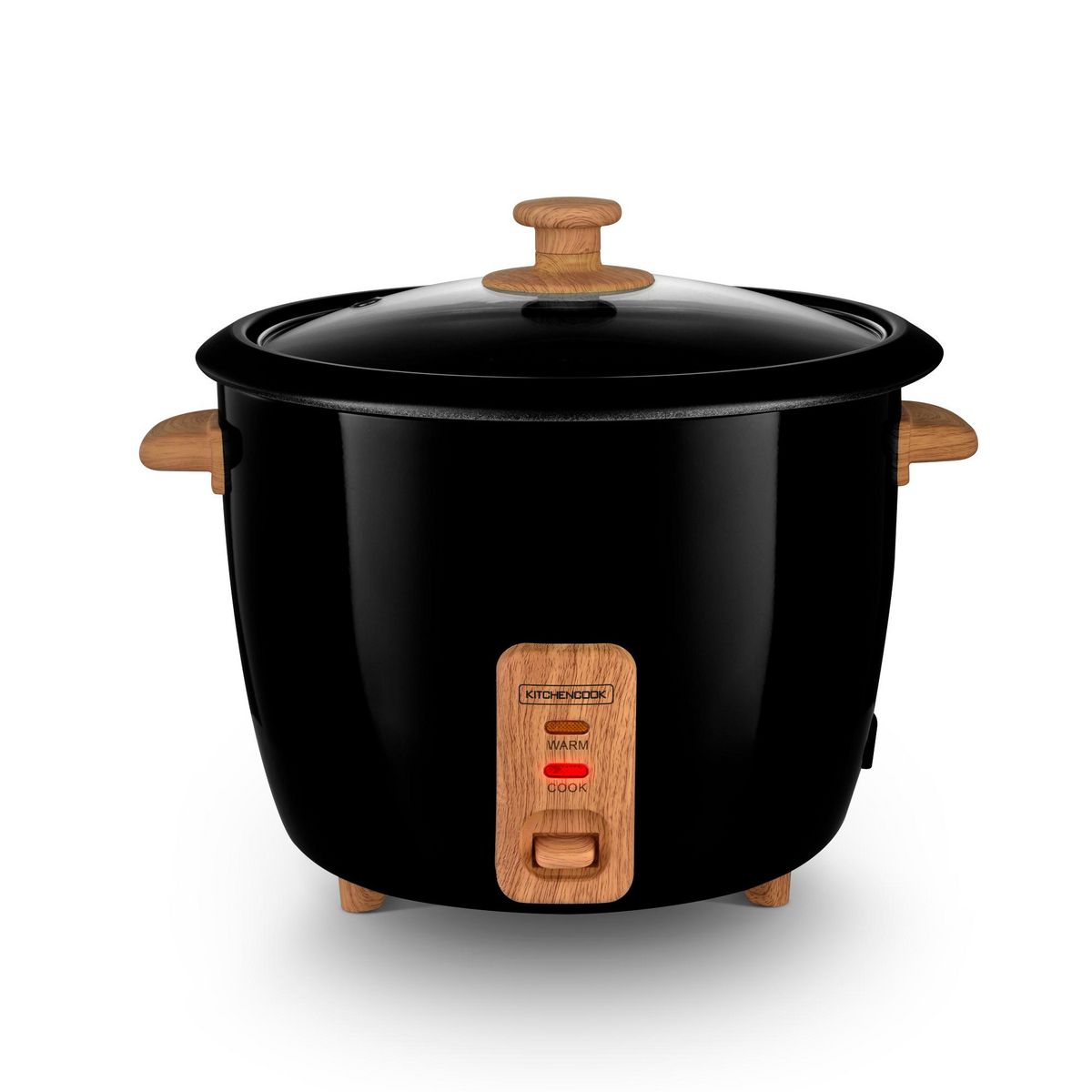 KITCHENCOOK Cuiseur à riz JAPAN XWOODBLK - Noir