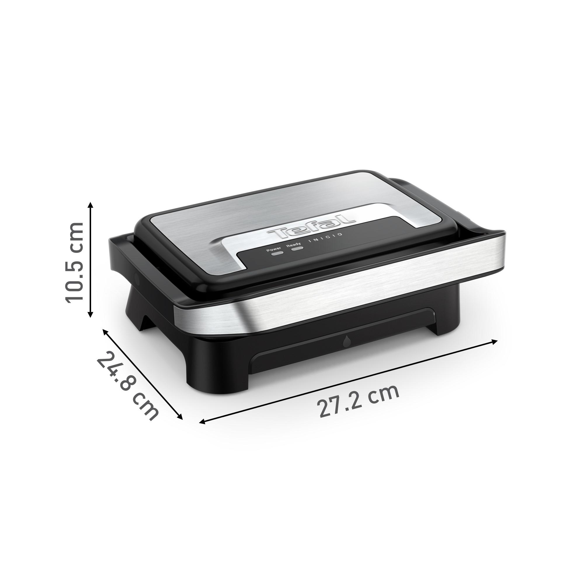 Voir la diapositive 2 : TEFAL Grill GC270D10 - Gris