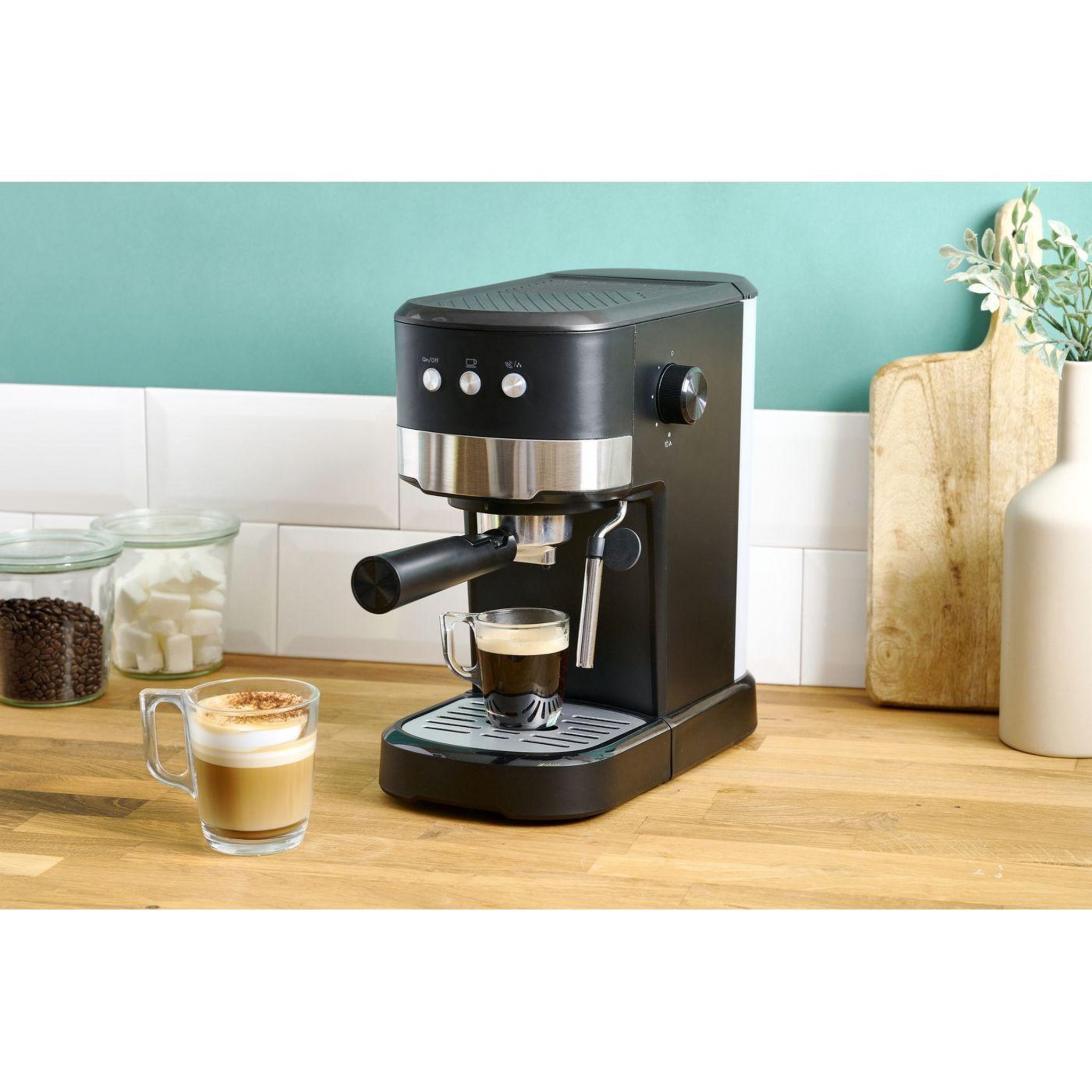 Voir la diapositive 2 : QILIVE Machine à café expresso Q.5342 - Noir