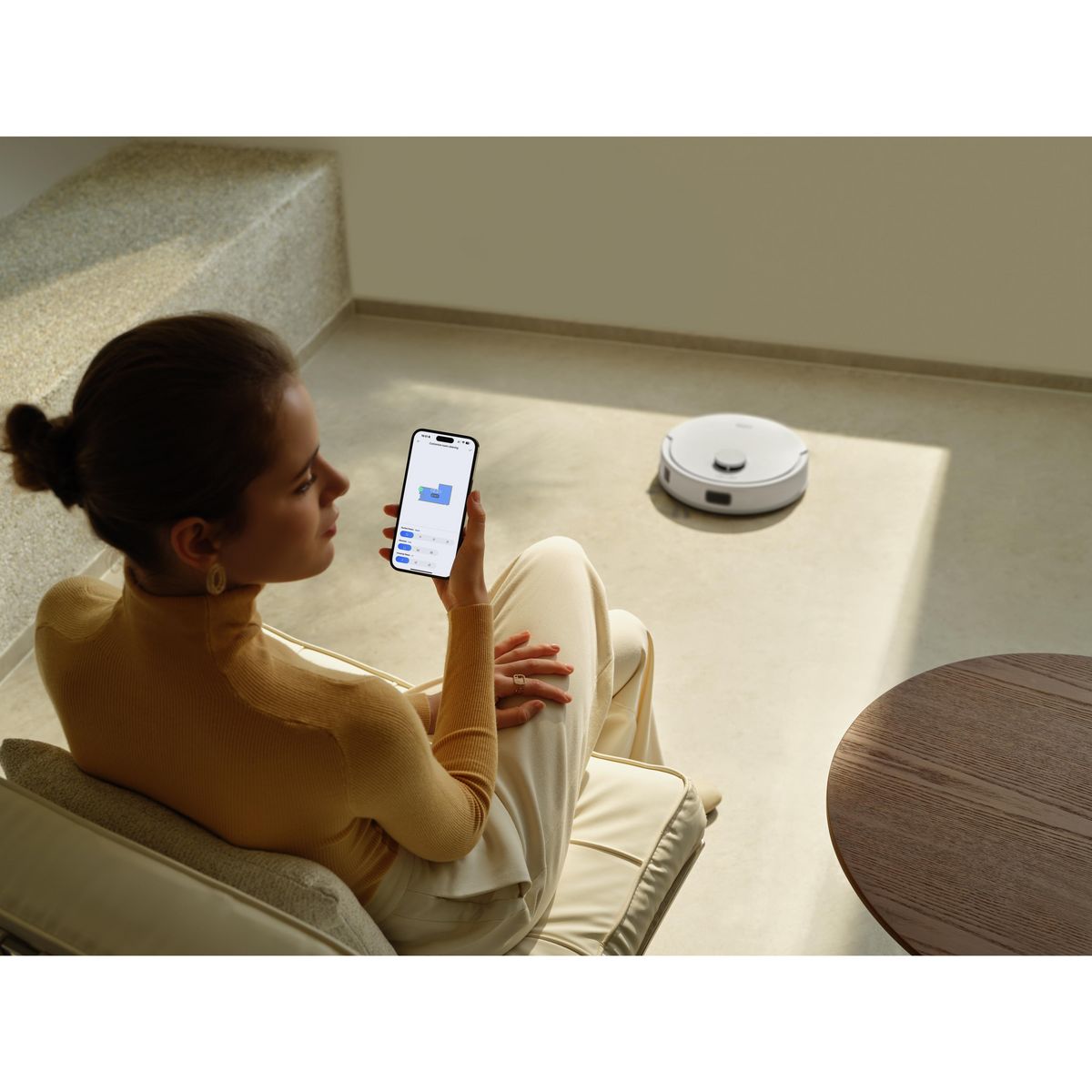 MOVA Aspirateur robot laveur Mova E20 PLUS - Blanc