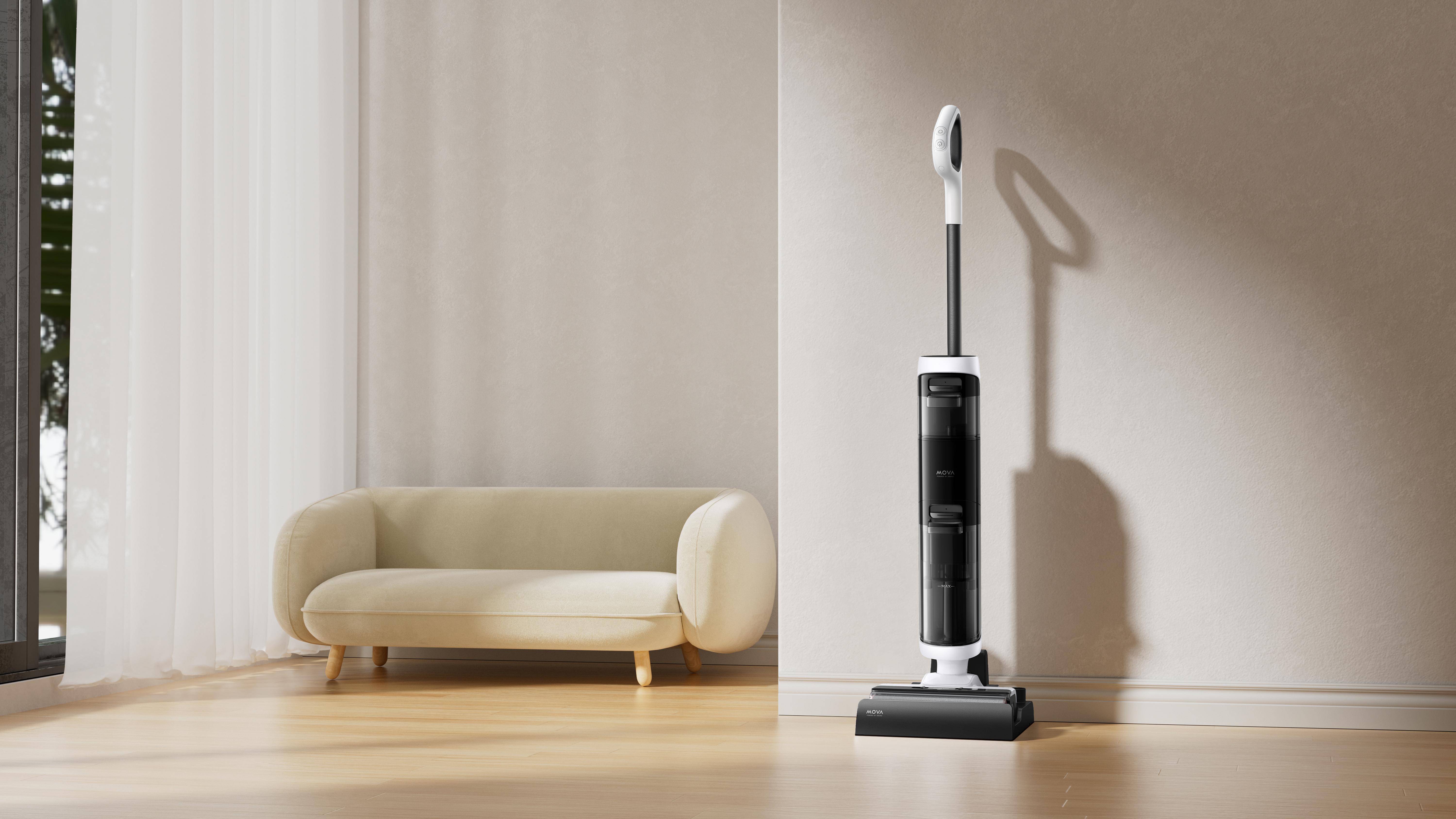 Voir la diapositive 6 : MOVA Aspirateur balai laveur MOVA K20 - Blanc