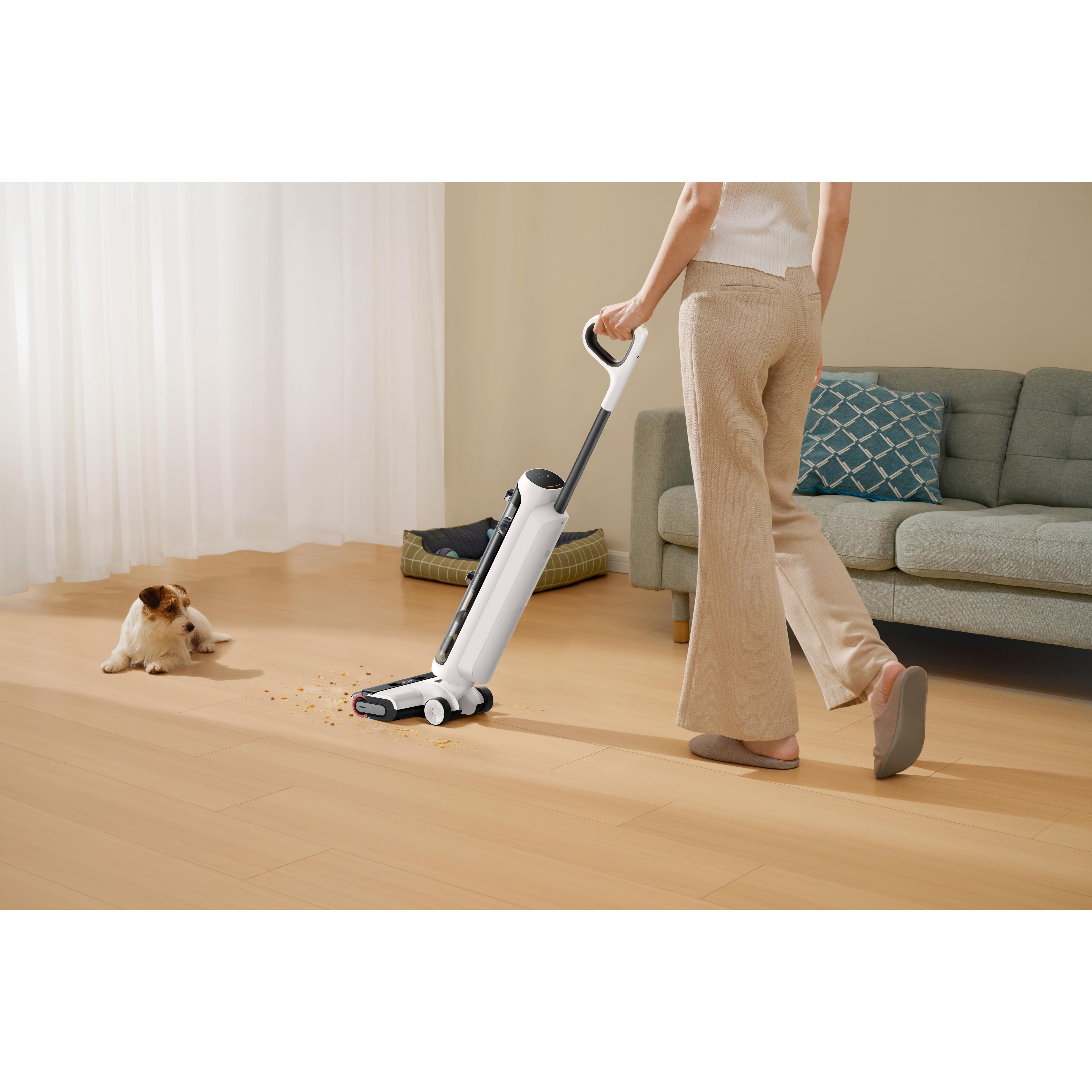 Voir la diapositive 8 : MOVA Aspirateur balai laveur MOVA K20 - Blanc