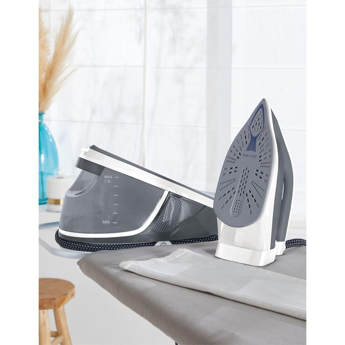 Voir la diapositive 2 : QILIVE Centrale vapeur Q.5702 sans réglage - Gris