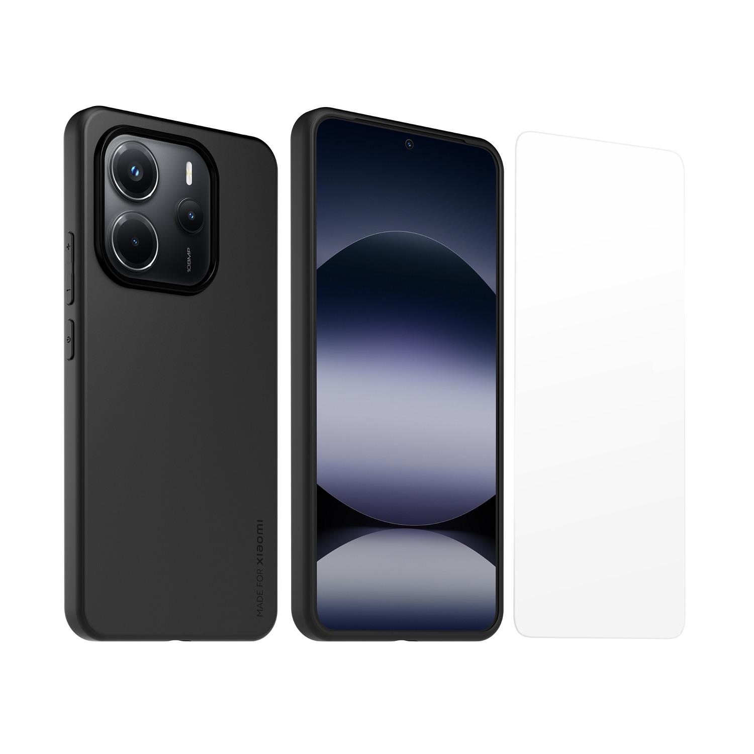 Voir la diapositive 3 : XIAOMI Coque+Verre trempé pour Redmi Note 14 4G