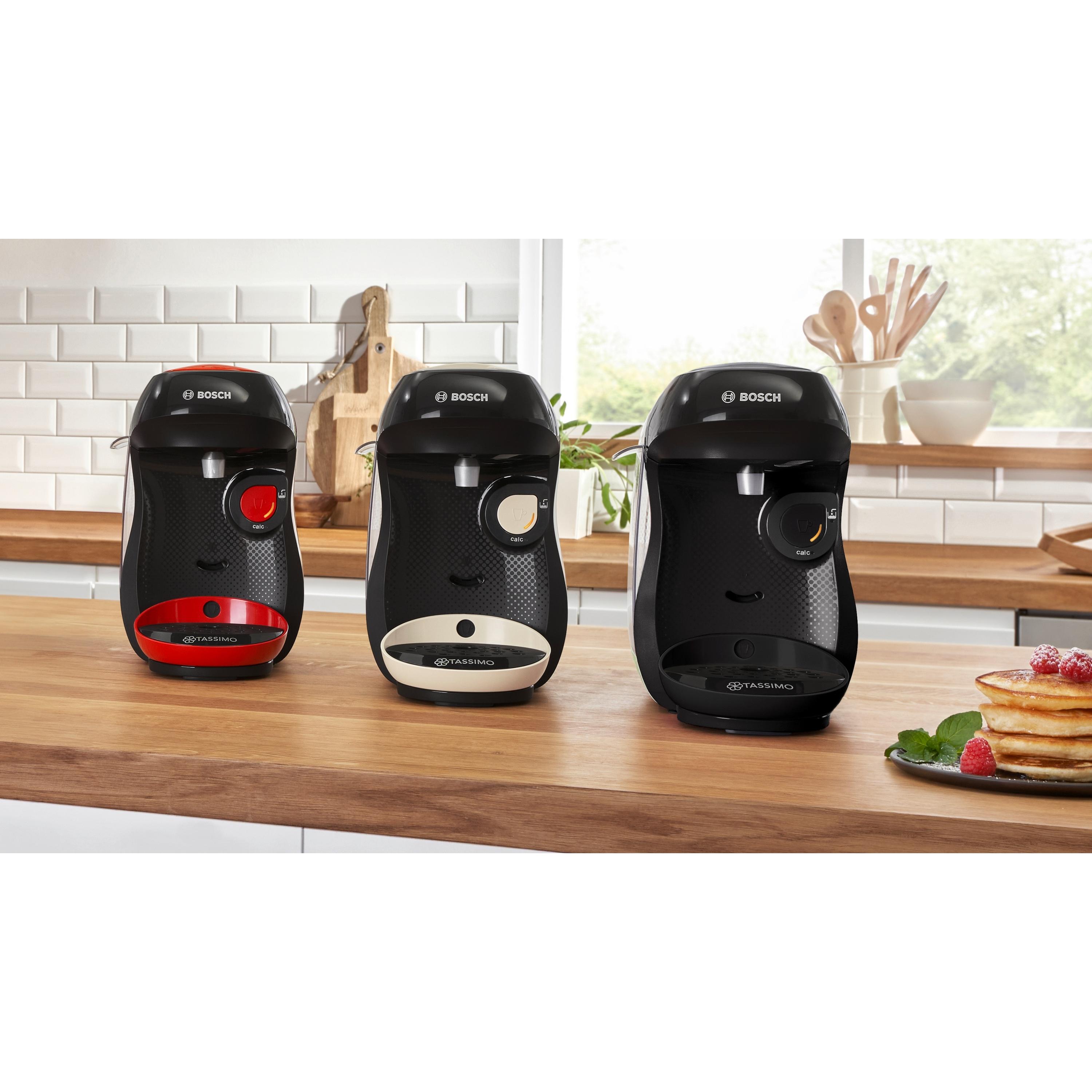 Voir la diapositive 6 : BOSCH Cafetière à dosette Tassimo 1202E - Noir
