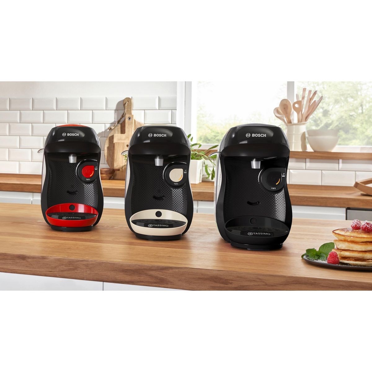 BOSCH Cafetière à dosette Tassimo 1202E - Noir