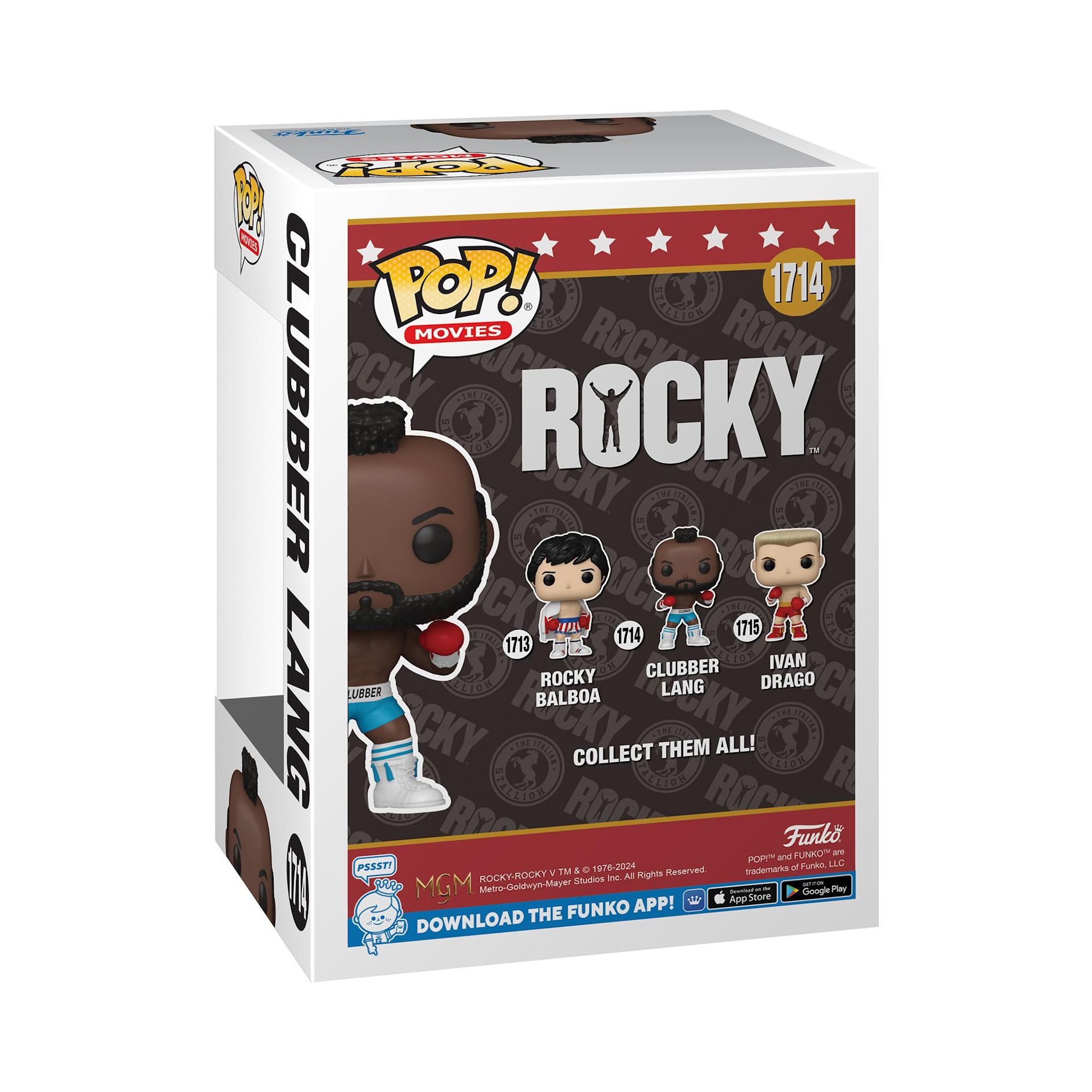 Voir la diapositive 3 : FUNKO Figurine Pop Movies Rocky Clubber Lang