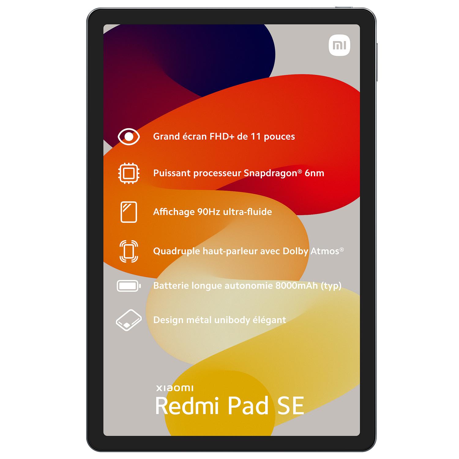 Voir la diapositive 3 : XIAOMI Tablette Tactile Redmi Pad SE 4Go 128Go - Gris