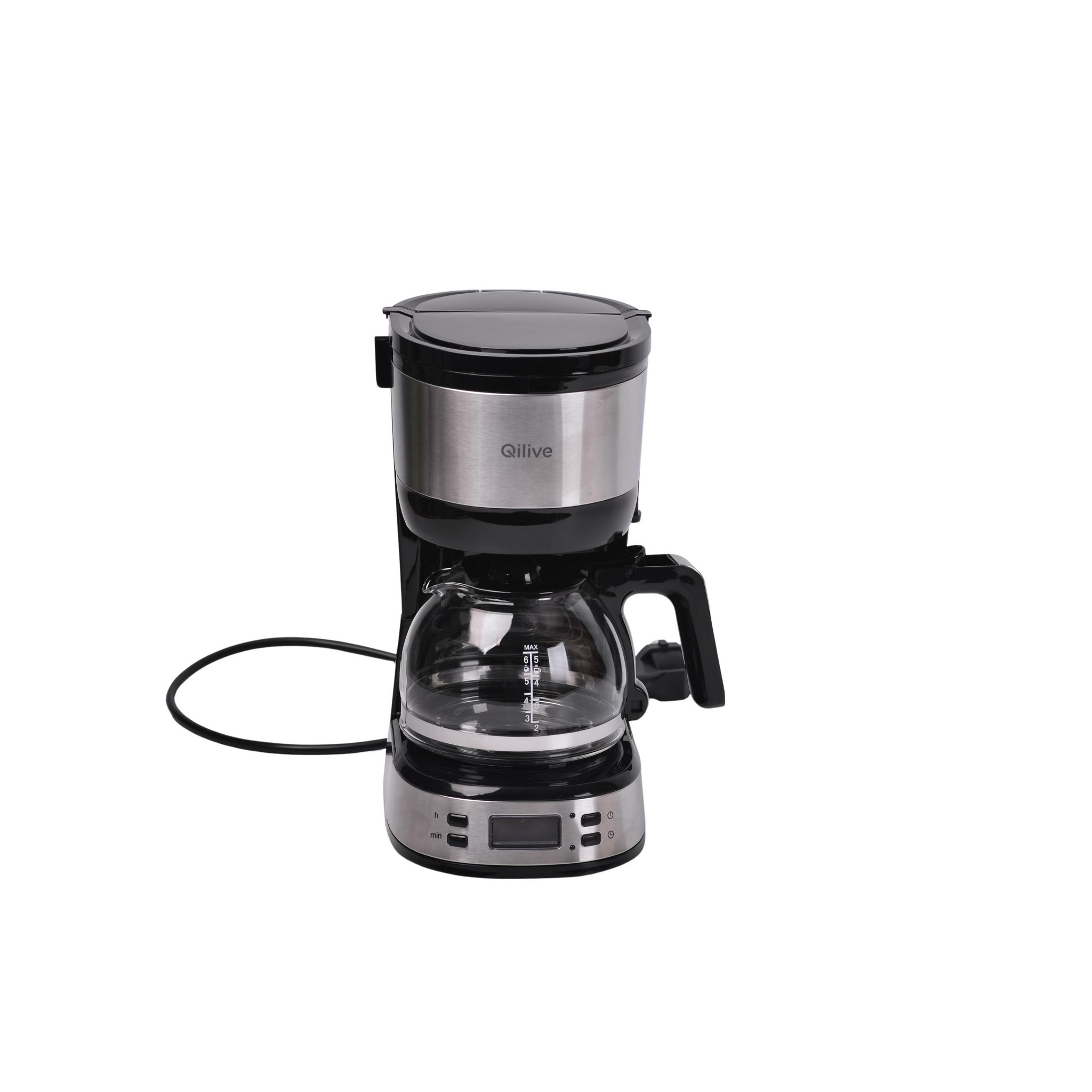 QILIVE Cafetière filtre programmable Q.5930 - Gris