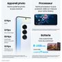 Voir la diapositive 6 : SAMSUNG Galaxy S25 AI Smartphone 12GO / 128Go- Bleu clair