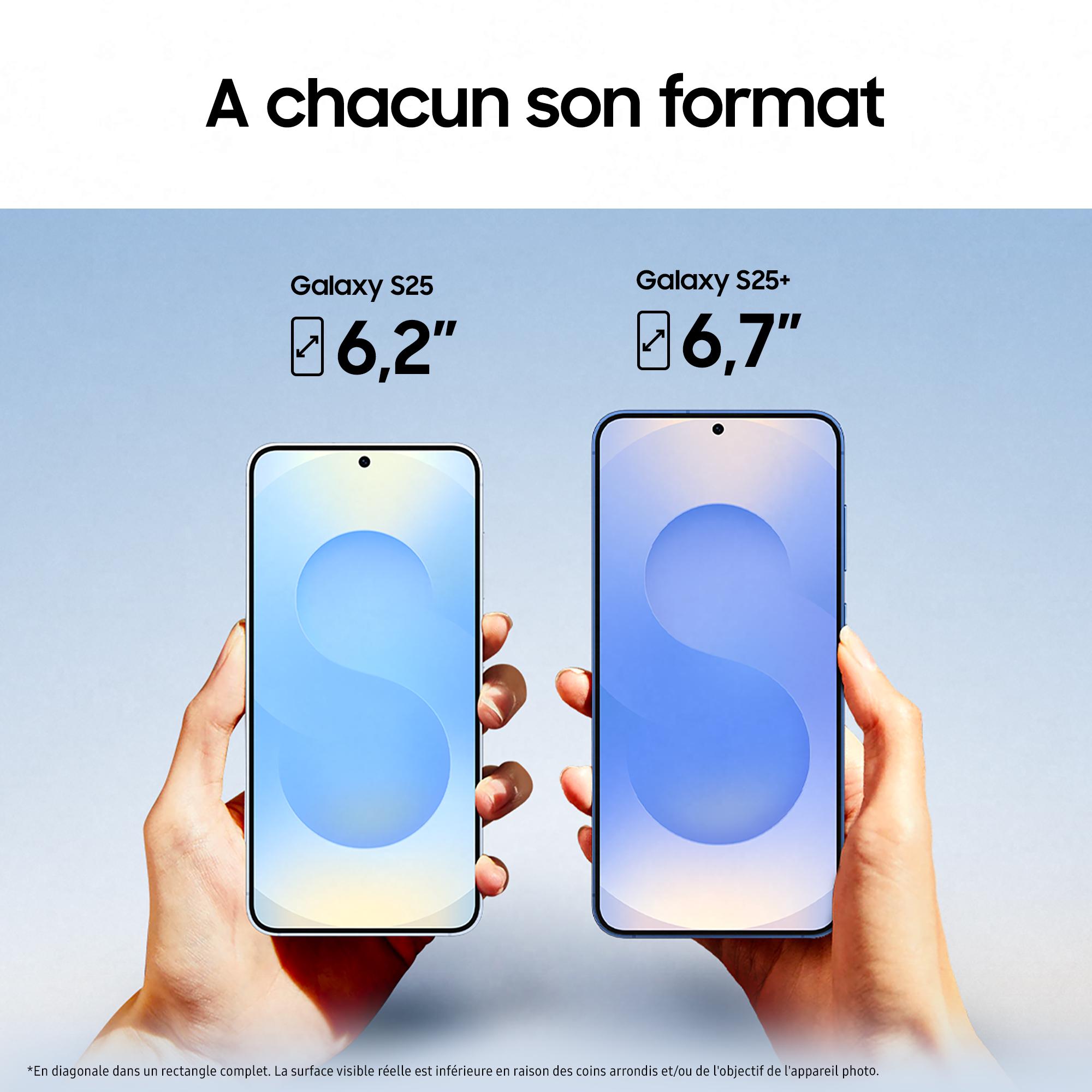 Voir la diapositive 9 : SAMSUNG Galaxy S25+ AI Smartphone 12GO / 512Go - Gris