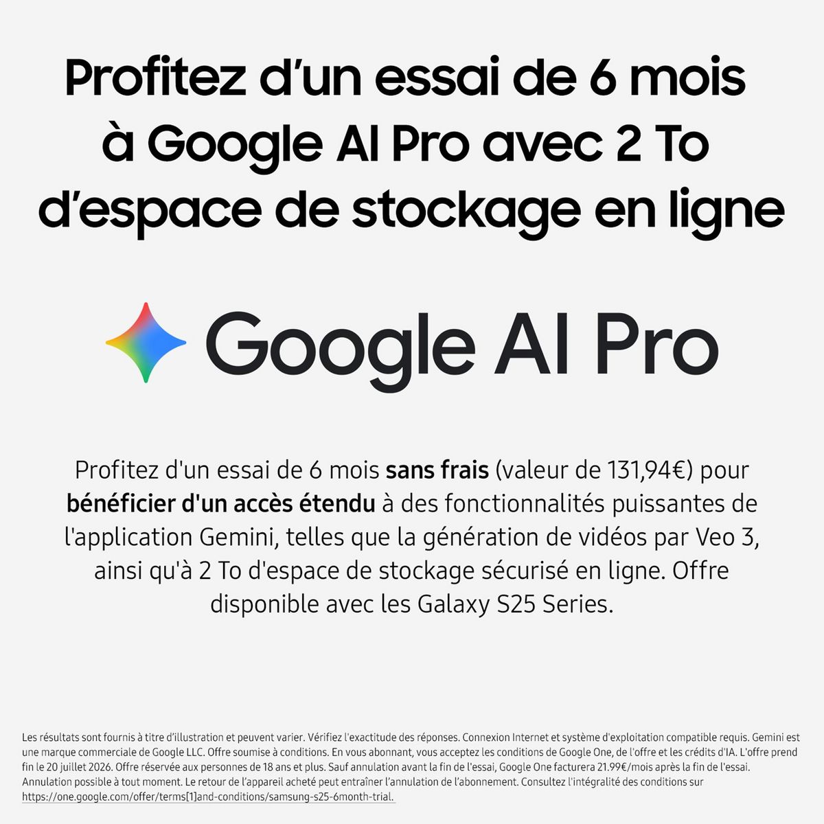 SAMSUNG Galaxy S25 AI Smartphone 12GO / 128Go - Bleu nuit