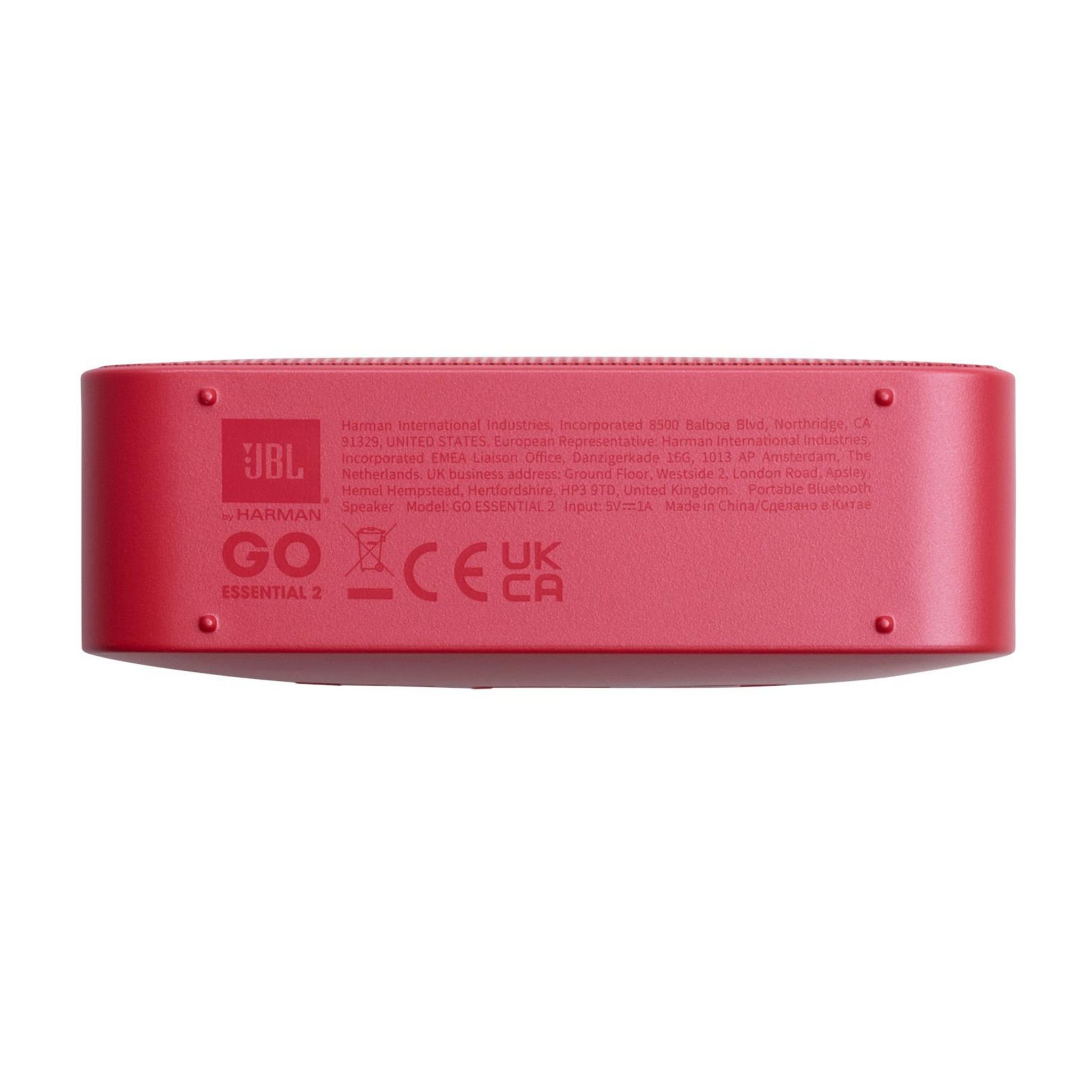 Voir la diapositive 4 : JBL Enceinte portable Go Essential 2 - Rouge