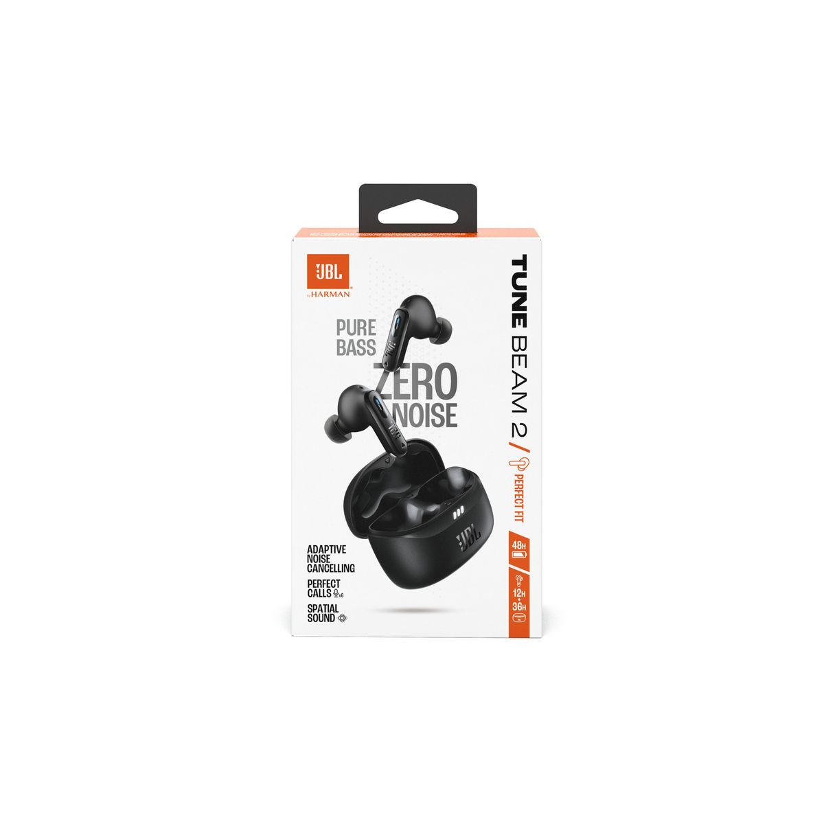 JBL Écouteurs Tune BEAM 2 TWS - Noir