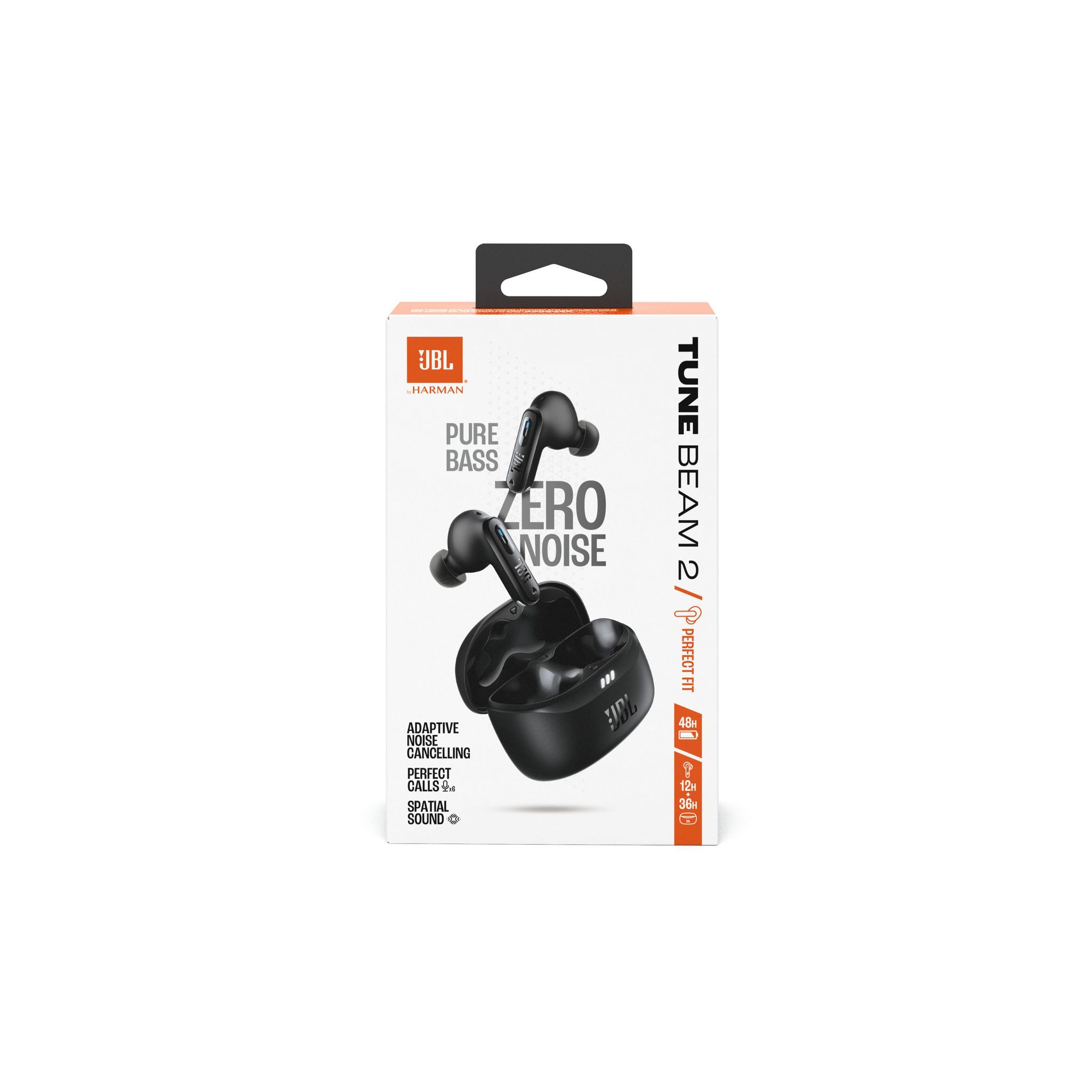 Voir la diapositive 8 : JBL Écouteurs Tune BEAM 2 TWS - Noir