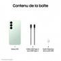 Voir la diapositive 9 : SAMSUNG Galaxy S25 AI Smartphone 12GO / 256Go - Vert d'eau