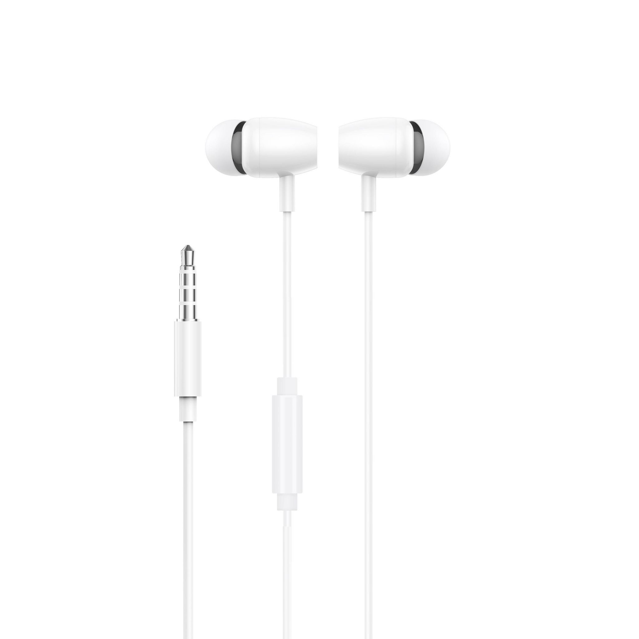 Voir la diapositive 3 : QILIVE Écouteurs Q1337 Micro et Jack - Blanc