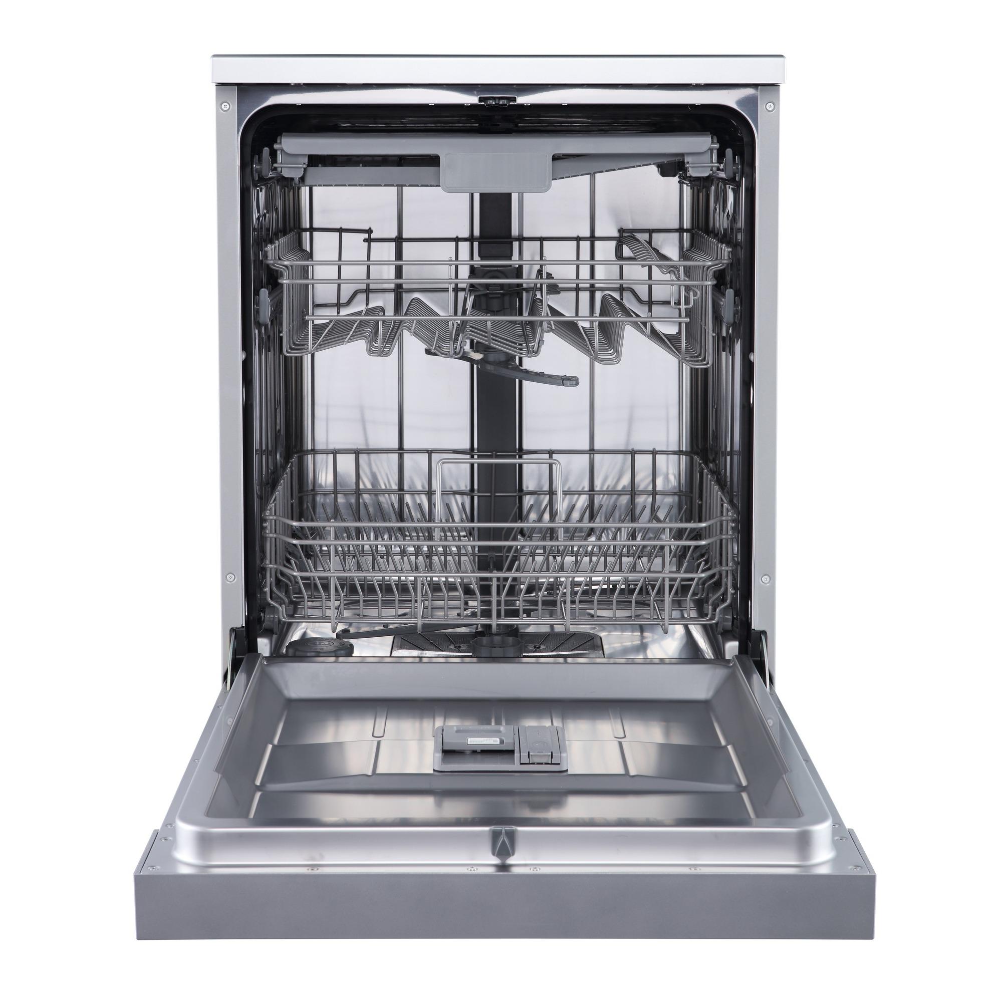 Voir la diapositive 3 : HISENSE Lave-vaisselle pose libre HS623D10X, 14 couverts, 60 cm, 45 dB, D