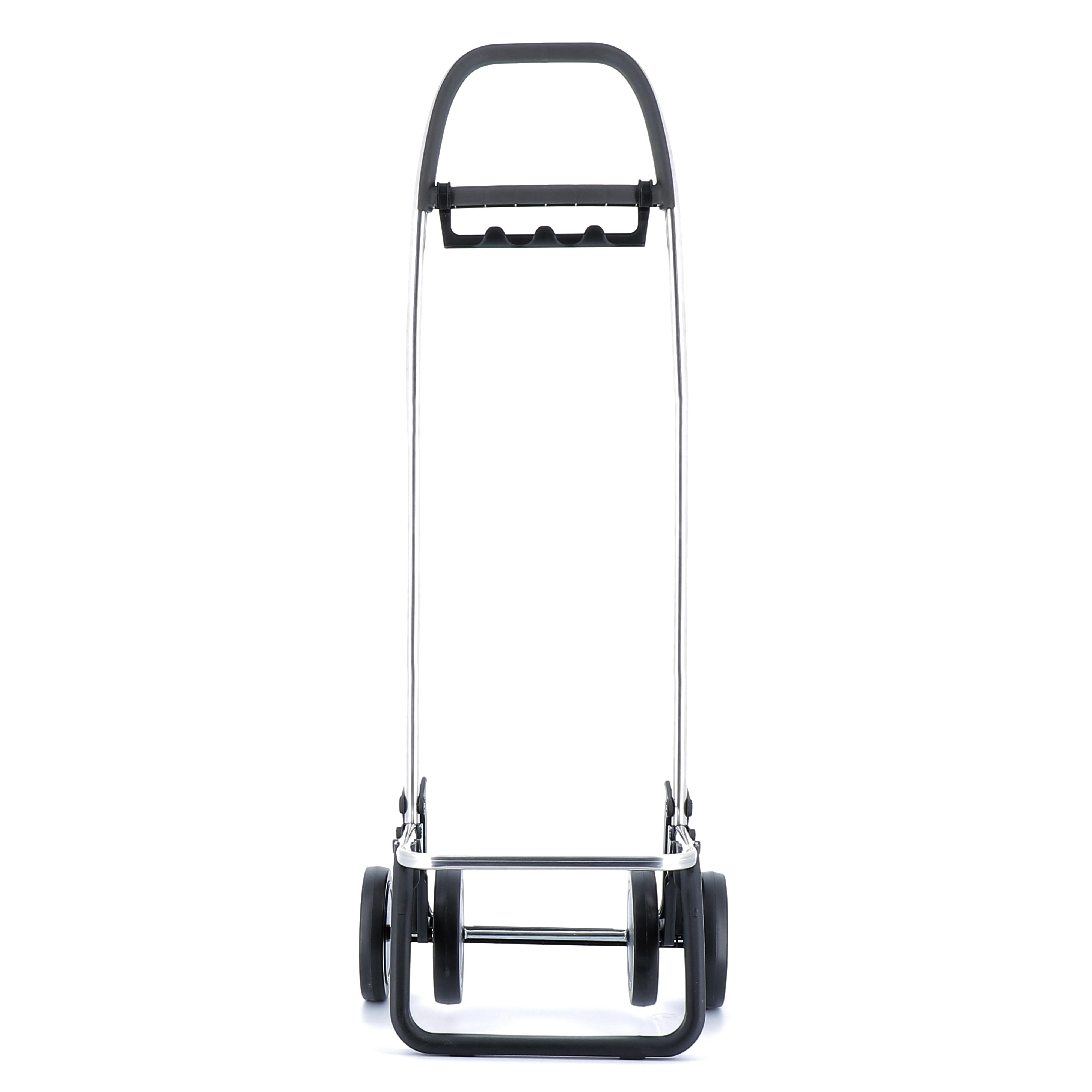 Voir la diapositive 2 : Poussette de marché 4 roues 43 L - Gris