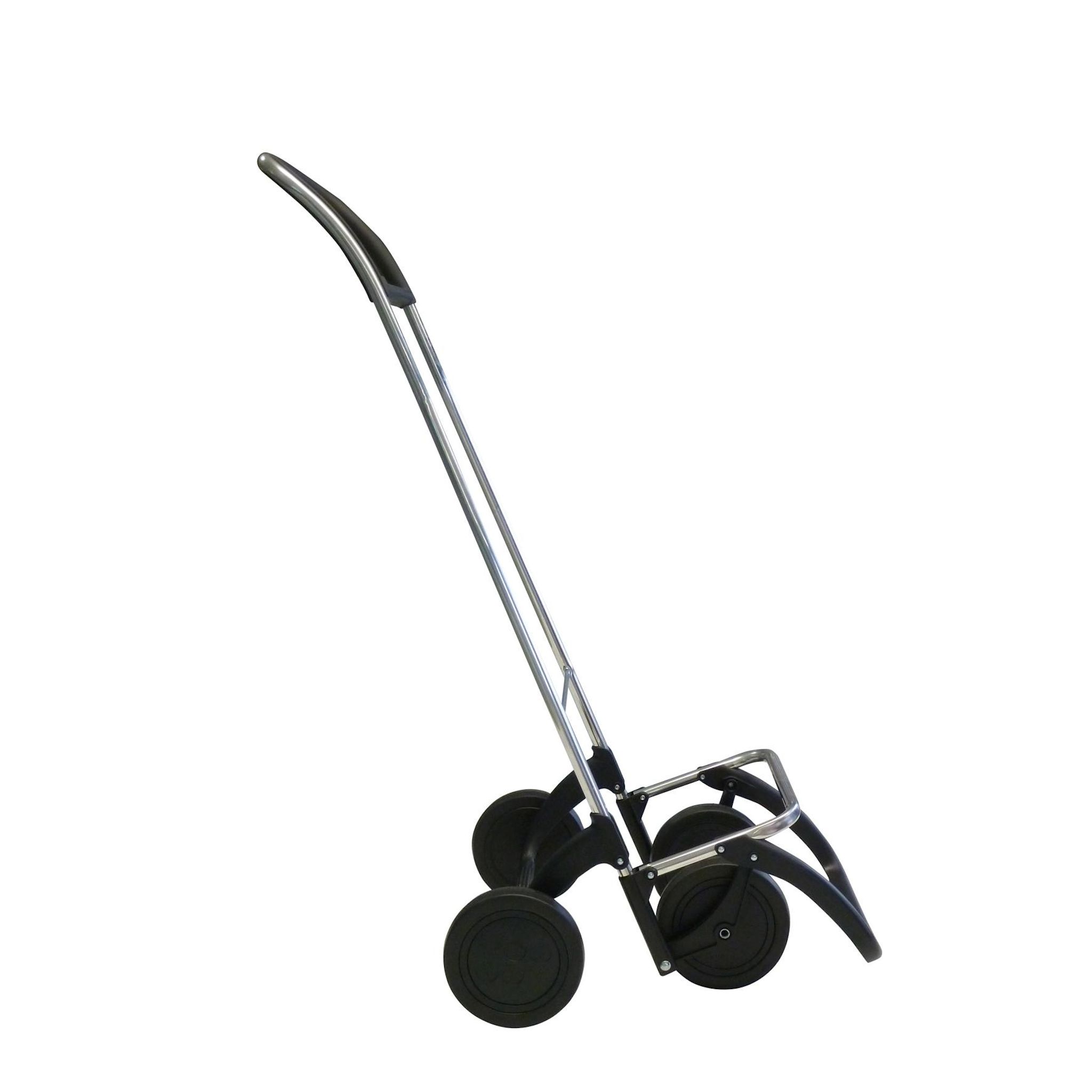 Voir la diapositive 3 : Poussette de marché 4 roues 43 L - Gris