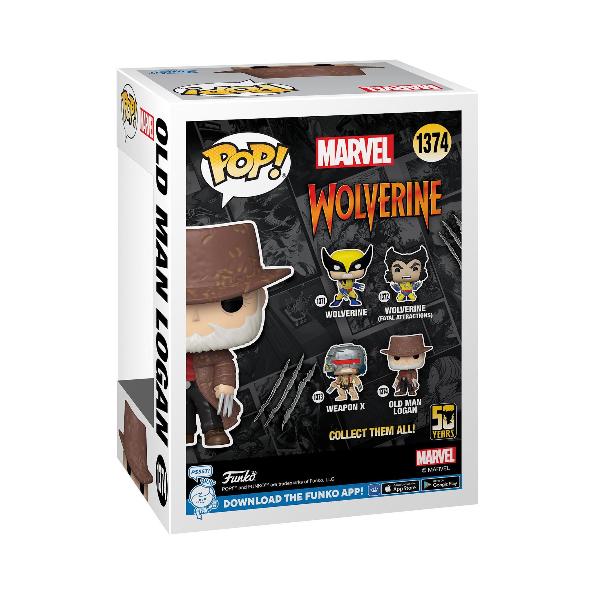 Voir la diapositive 3 : FUNKO Figurine Pop Wolverine 50th Ultimate Old Man Logan Marvel