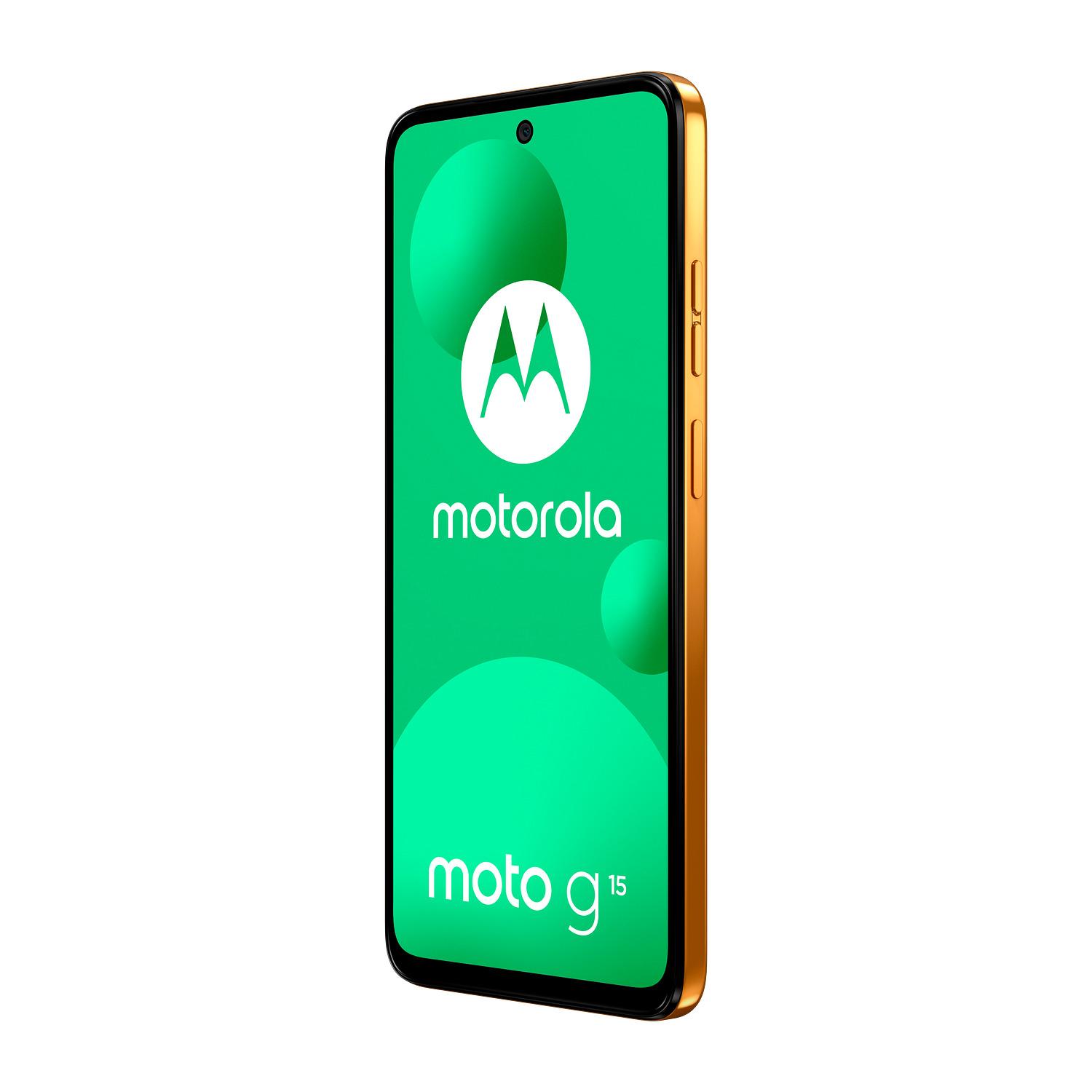 Voir la diapositive 5 : MOTOROLA G15 4GO de RAM 128Go - Orange