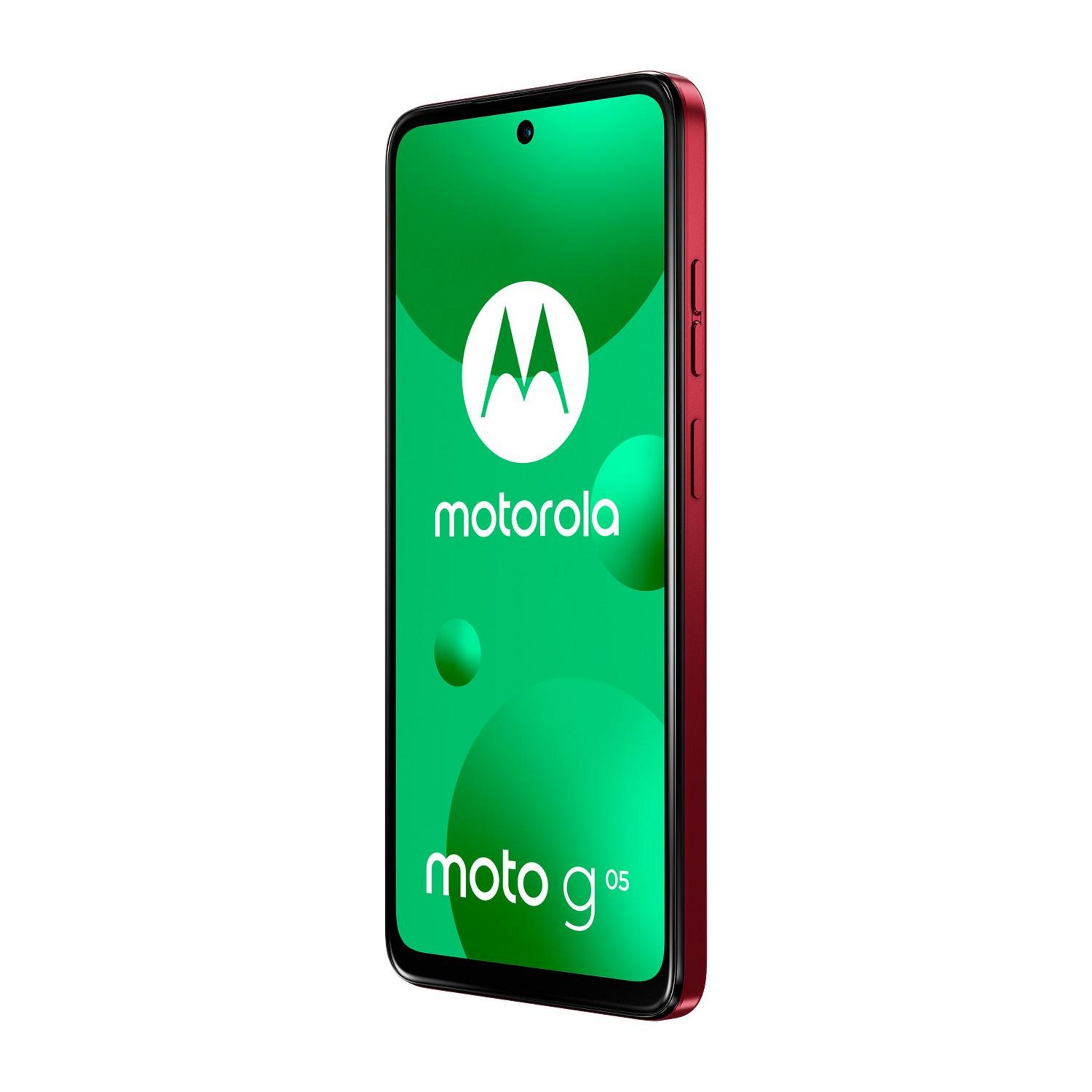 Voir la diapositive 5 : MOTOROLA G05 4GO de RAM 64Go - Rouge