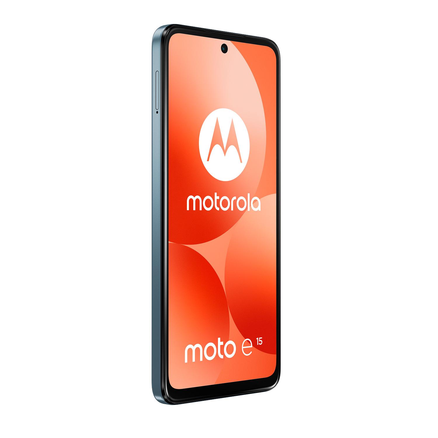 Voir la diapositive 4 : MOTOROLA E15 2GO de RAM 64Go - Bleu Brume