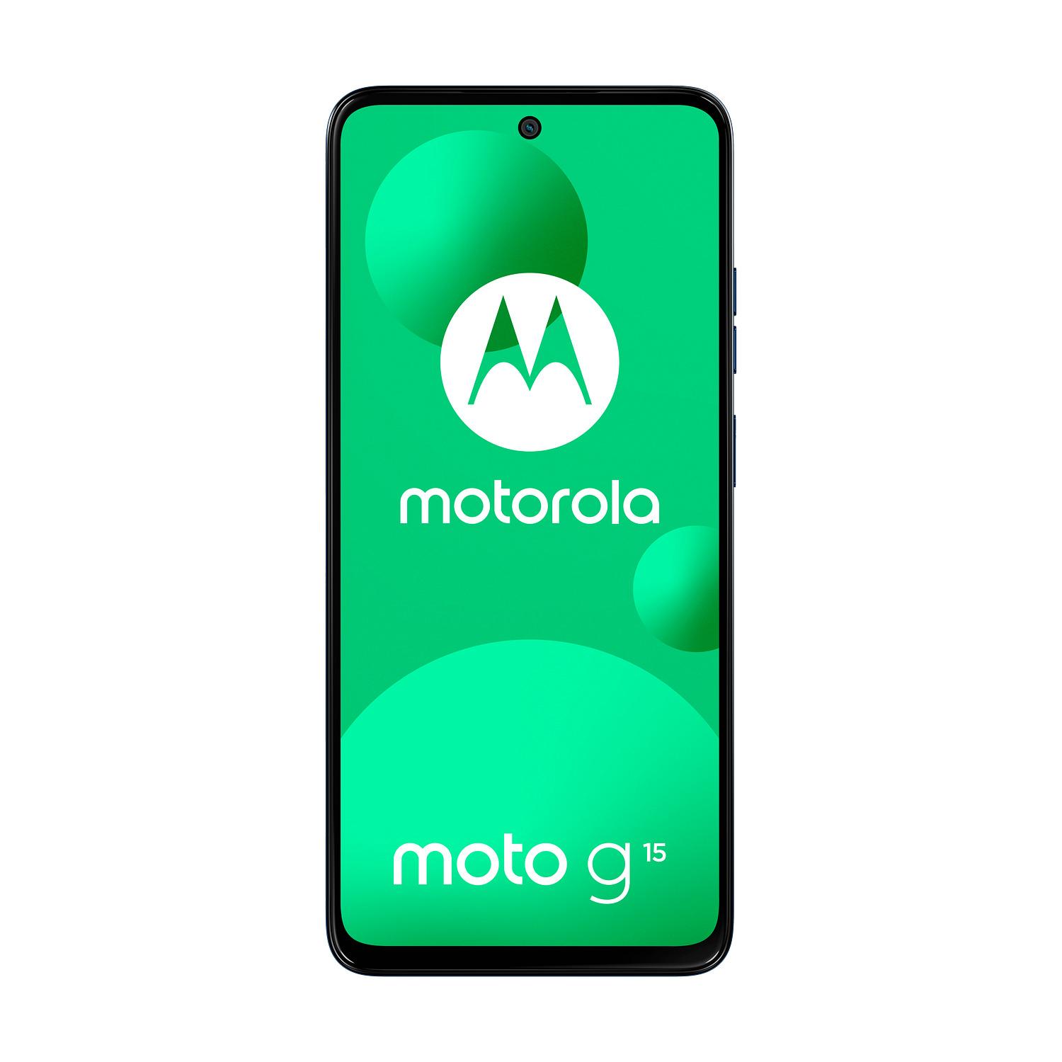 Voir la diapositive 3 : MOTOROLA G15 4GO de RAM 128Go - Bleu Marine