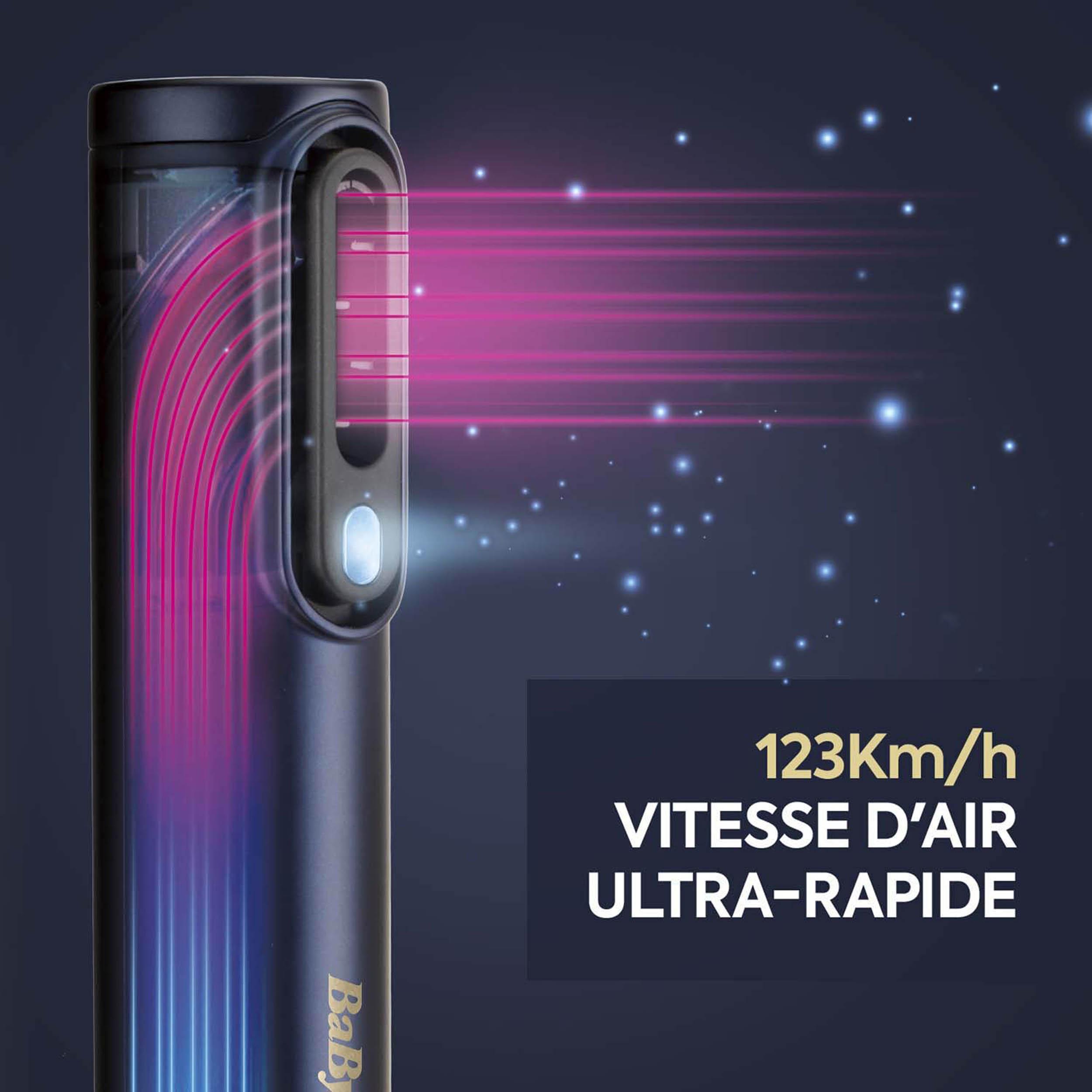 Voir la diapositive 4 : BABYLISS Sèche cheveux P1337E - Bleu