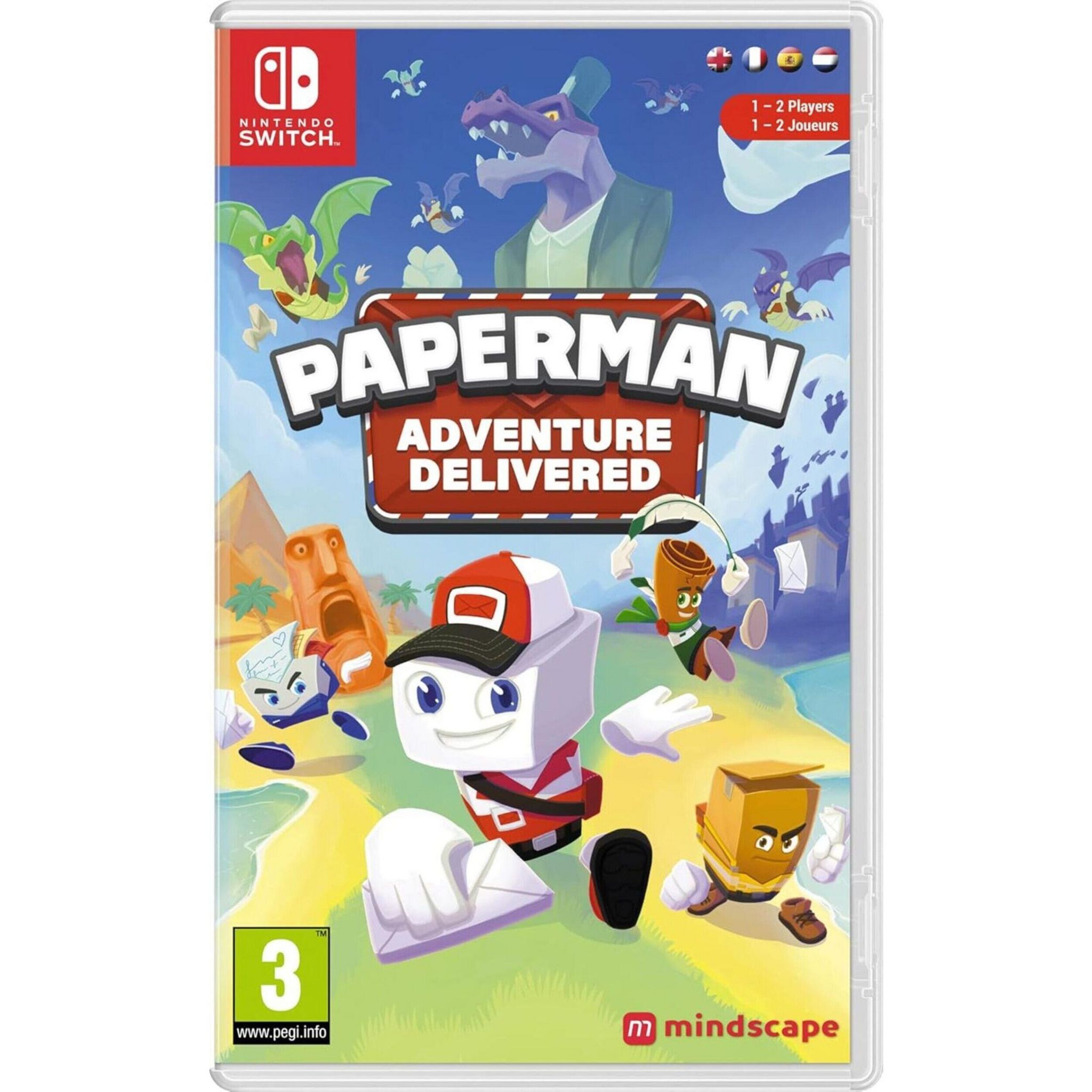 Paperman Adventure Delivered Nintendo Switch