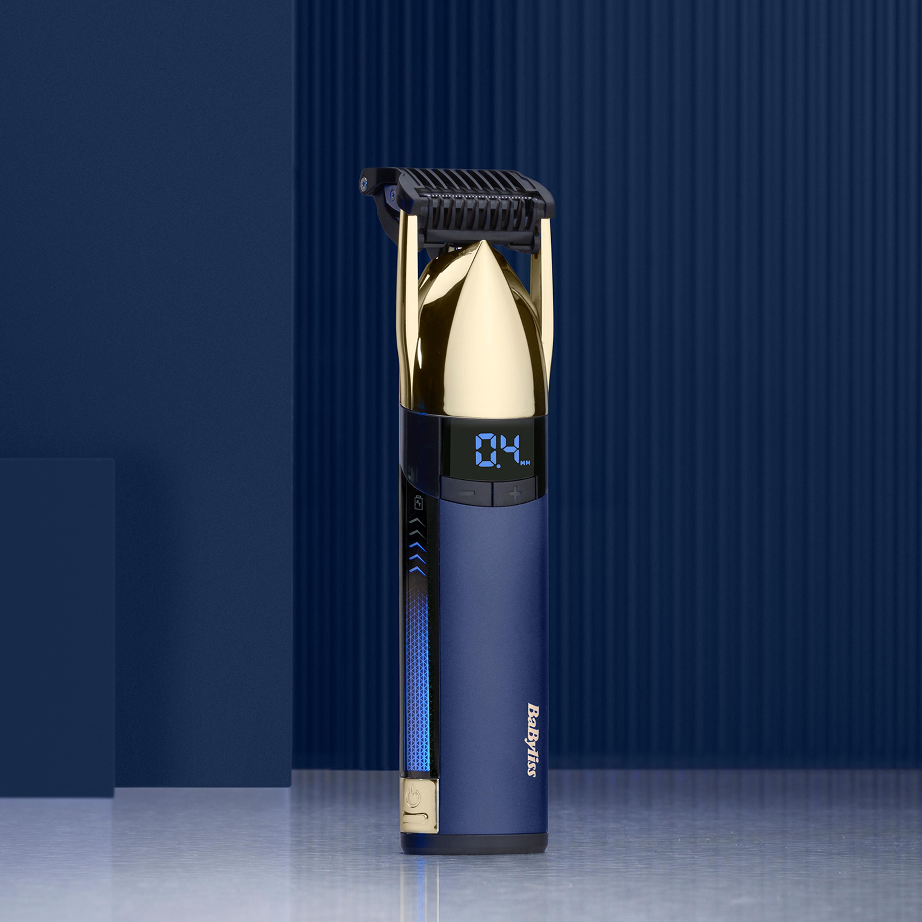 Voir la diapositive 9 : BABYLISS Tondeuse barbe S992E - Bleu