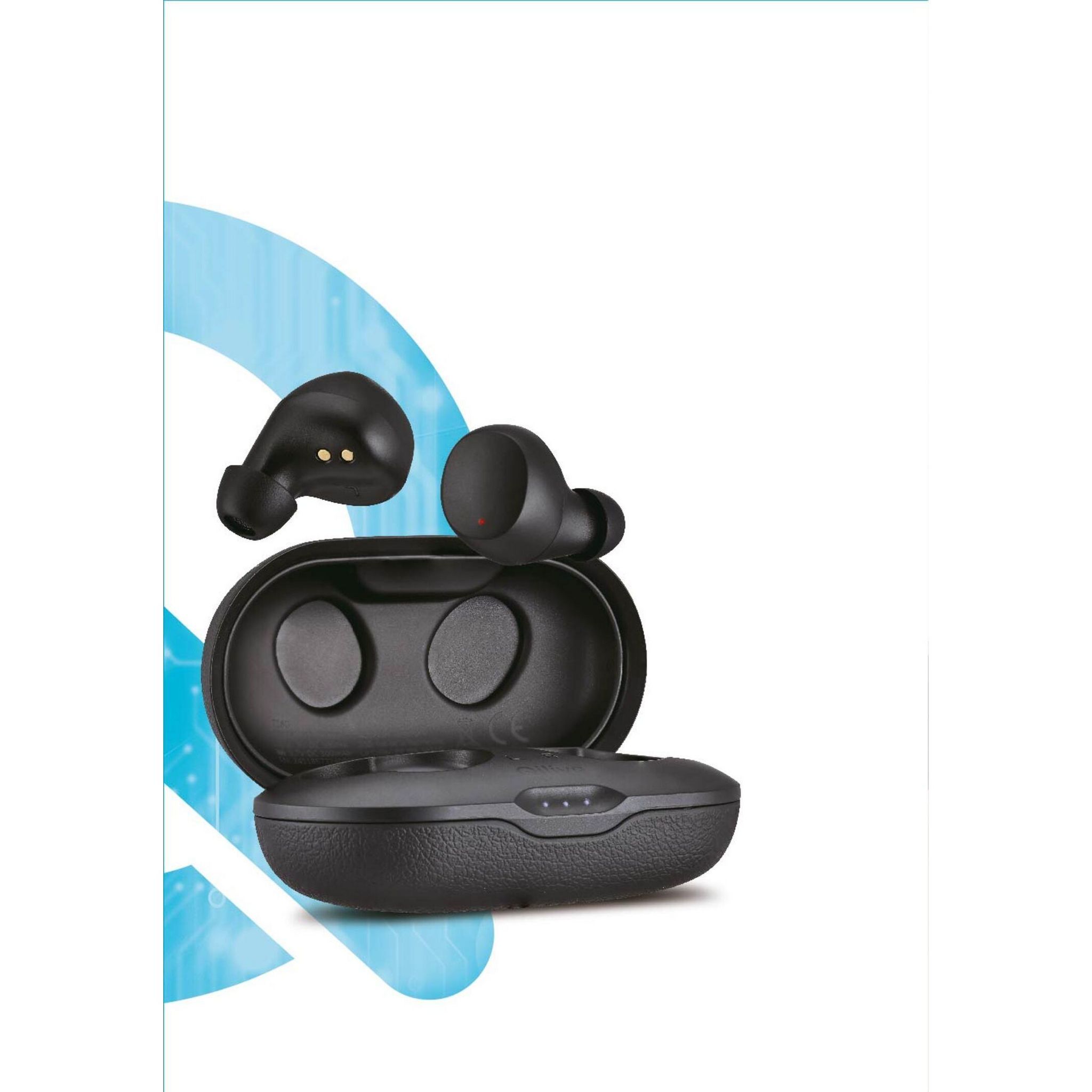 Voir la diapositive 4 : QILIVE Écouteurs Q1598 TWS - Noir